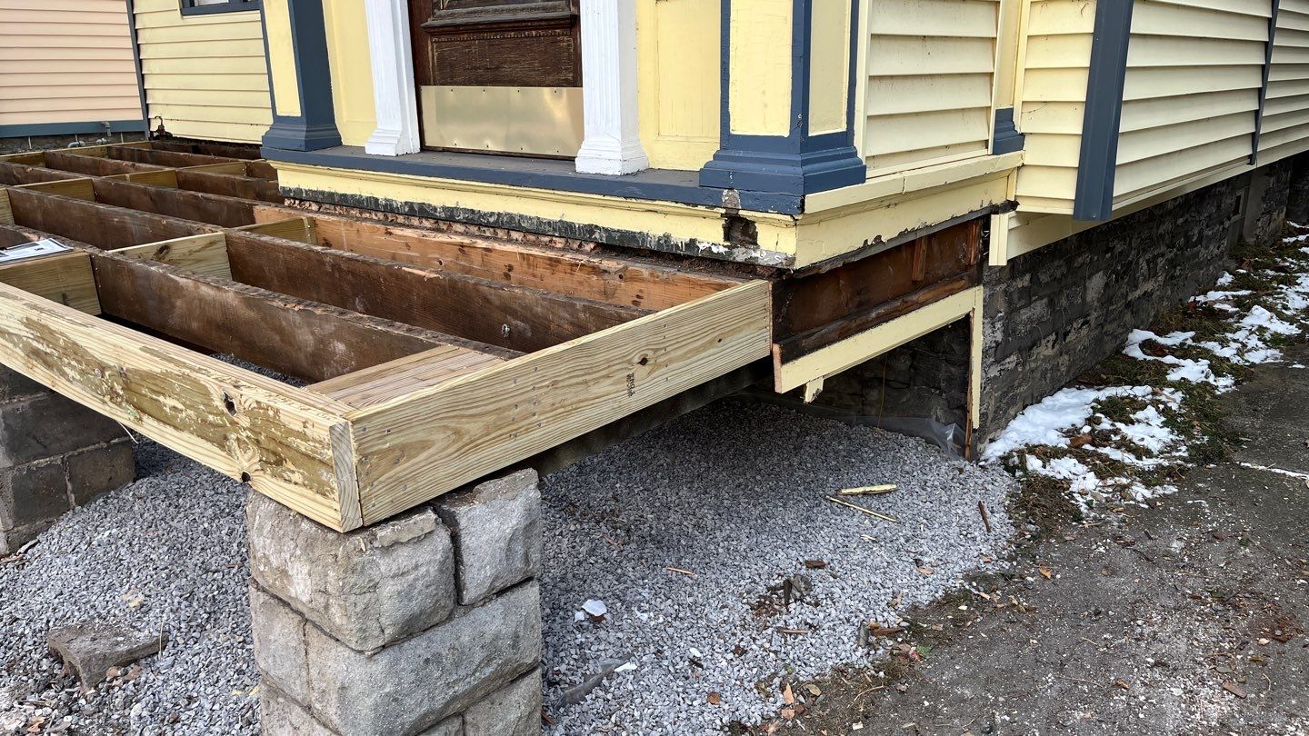 Porch by Ivy Lea Construction