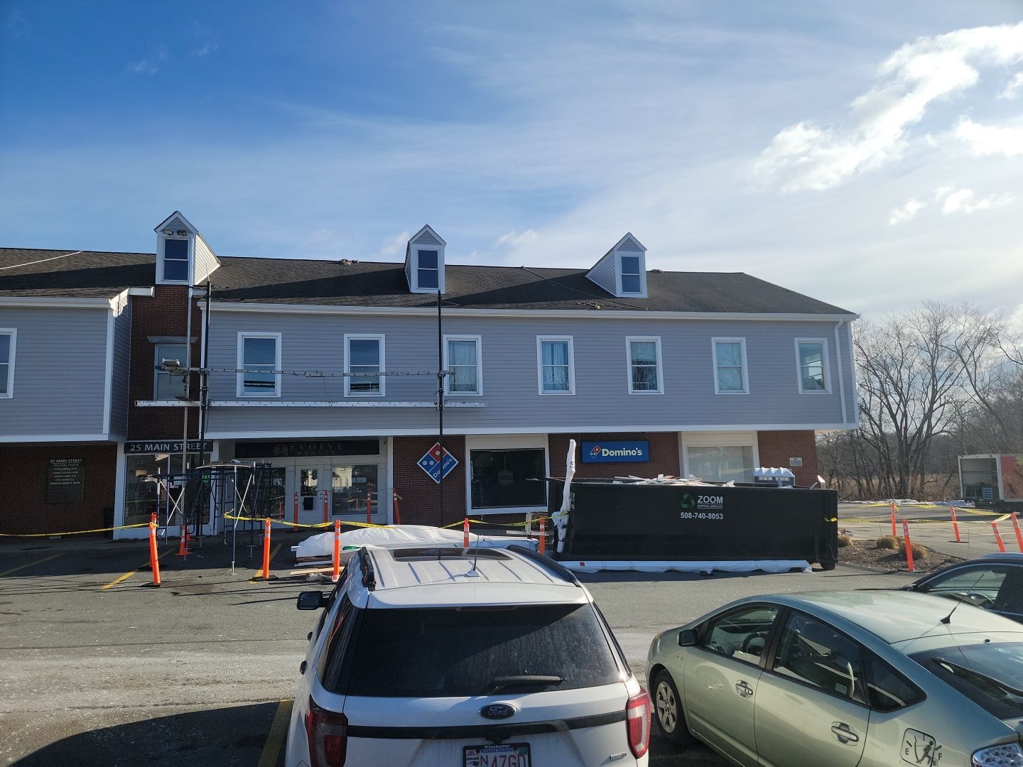 James Hardie Siding on Comercial building by UBrothers Construction