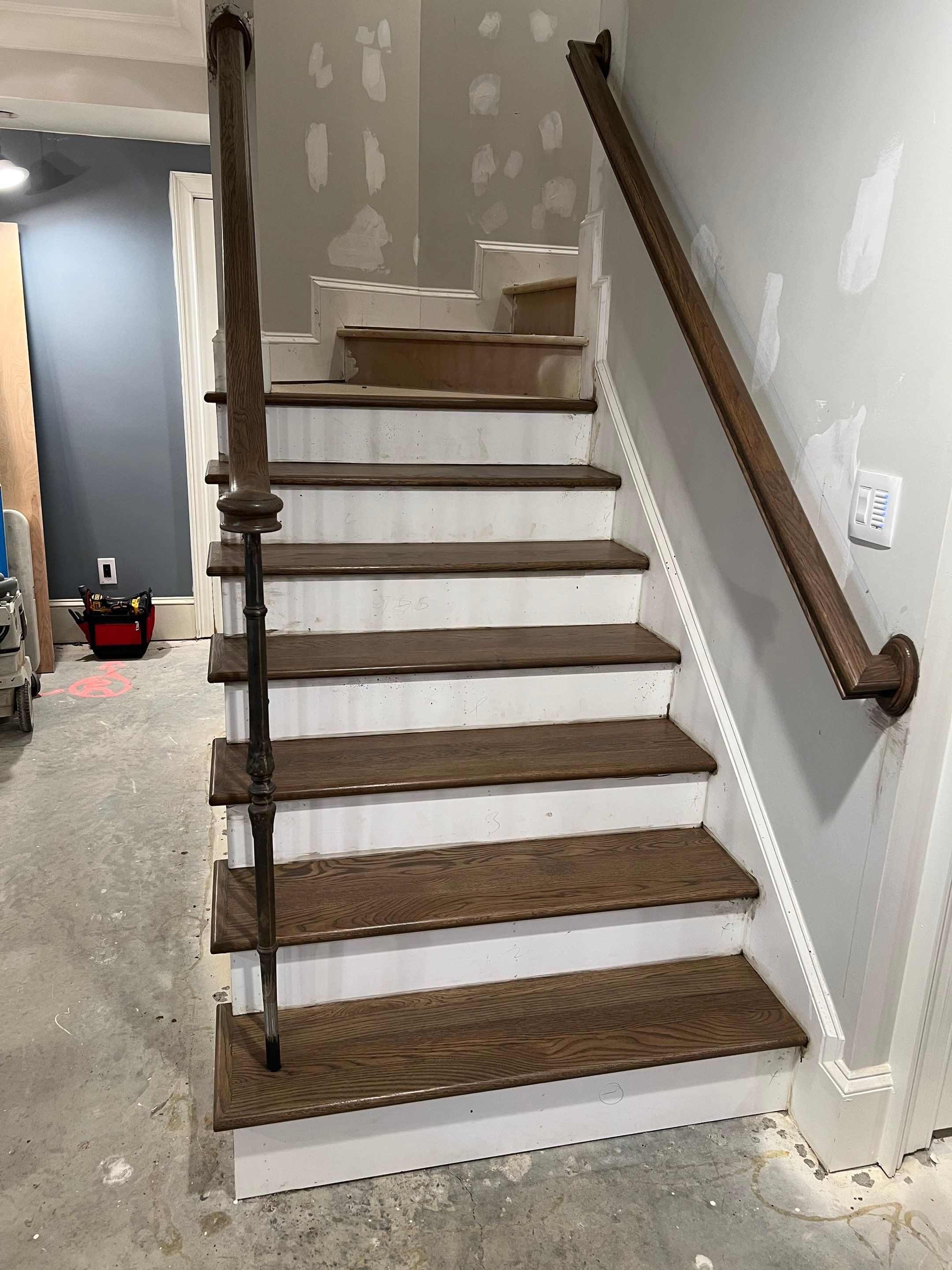 Governors Club Stair Remodel by Accent Custom Floors