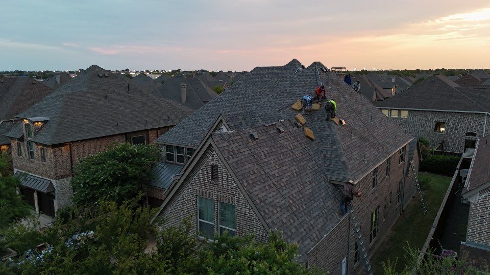 Residential Roofing Installation Using IKO Dynasty Shingles by Becker Roofing and Exteriors