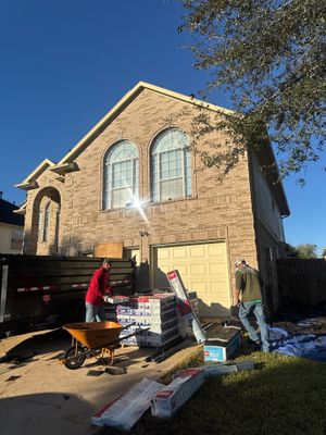 Residential Roof Replacement using GAF HDZ - Charcoal shingles