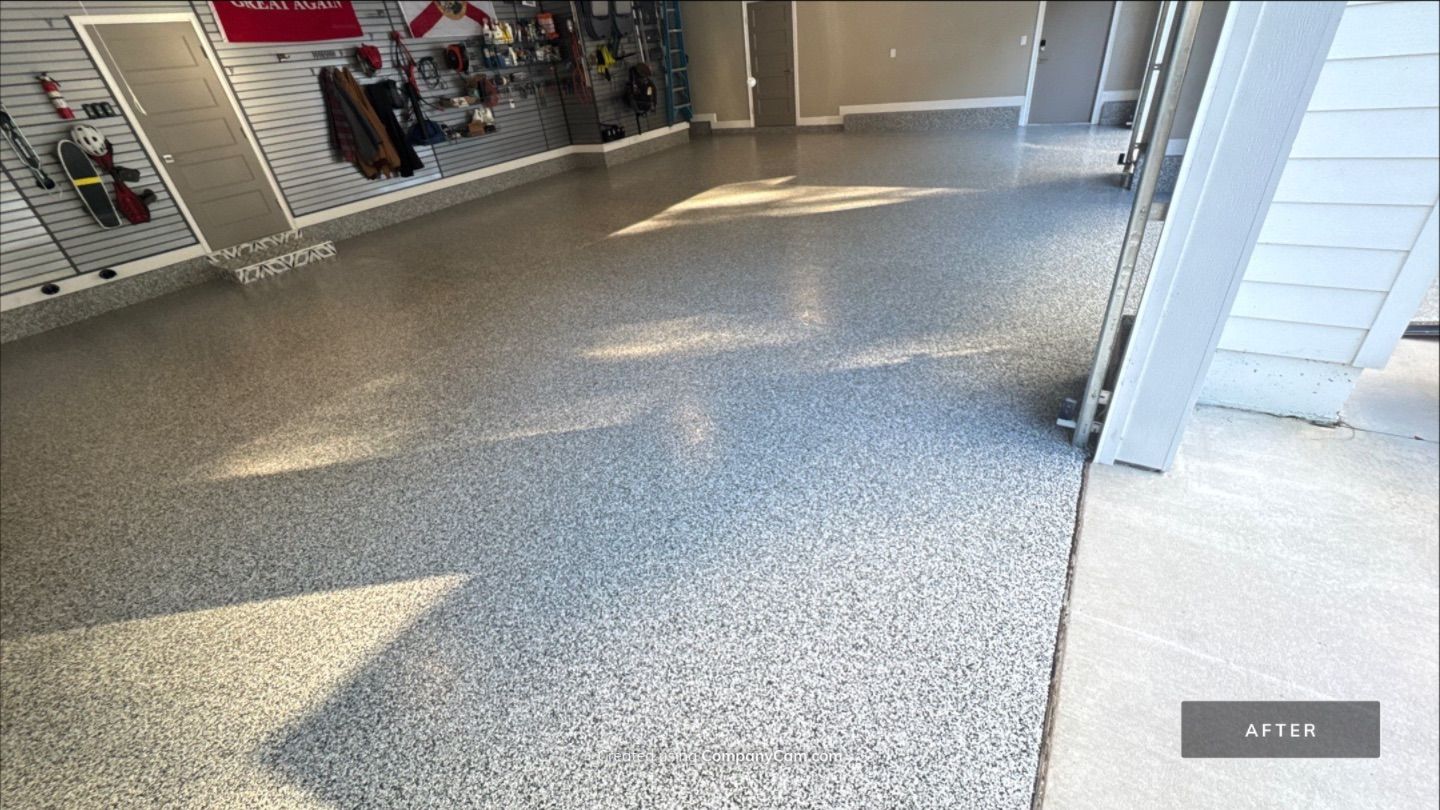 Project in Gainesville, FL by Cross Creek Concrete Coatings