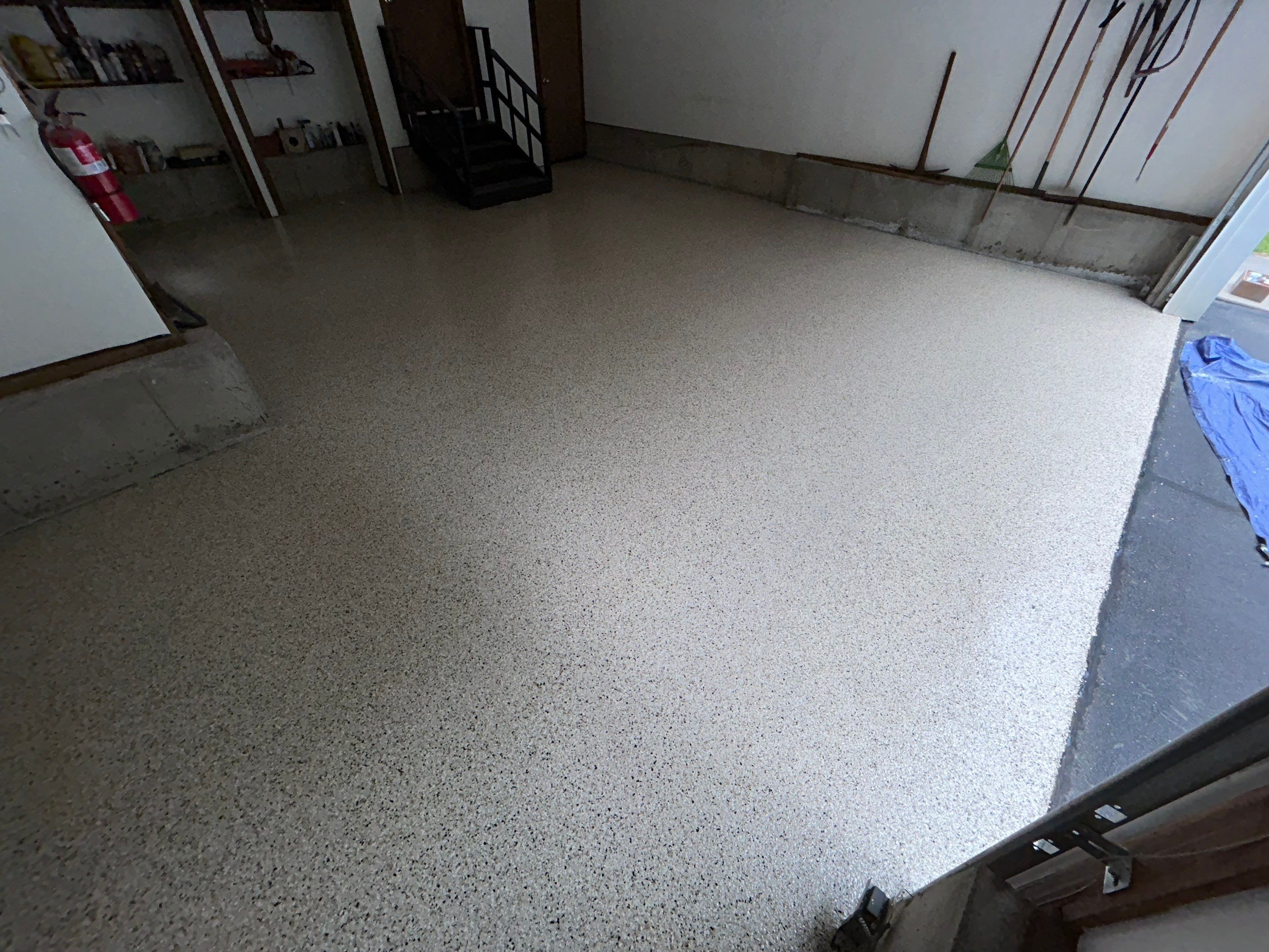 Beautiful Concrete Floor Coating in Shoreline by DiGiorgi Roofing and Siding Inc