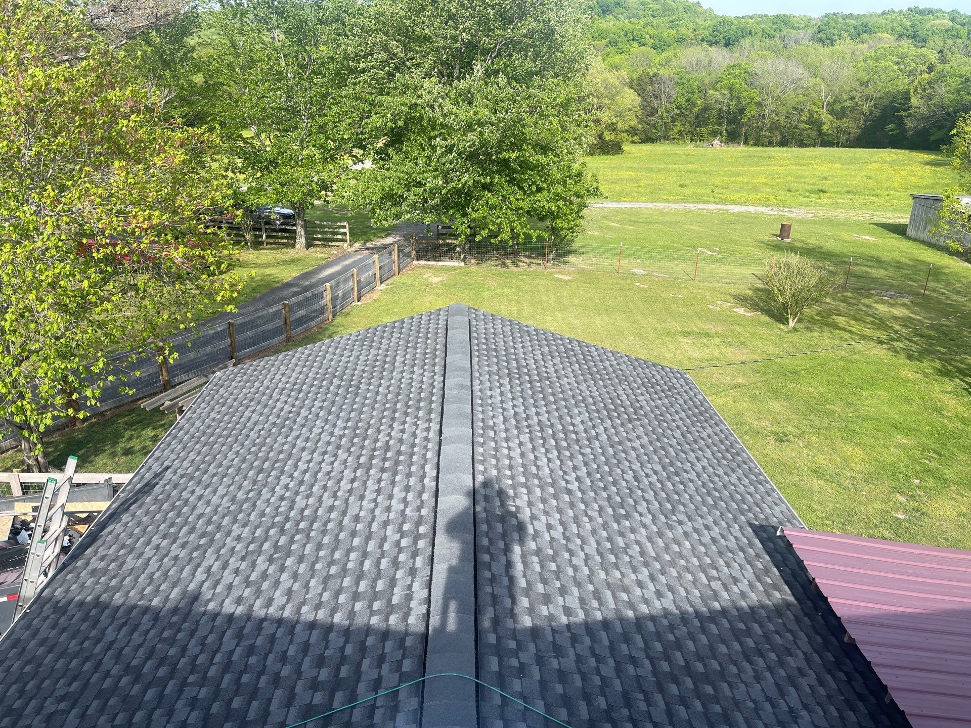 Residential Roofing Installation using GAF Timberline HDZ Charcoal by Undersun Roofing 