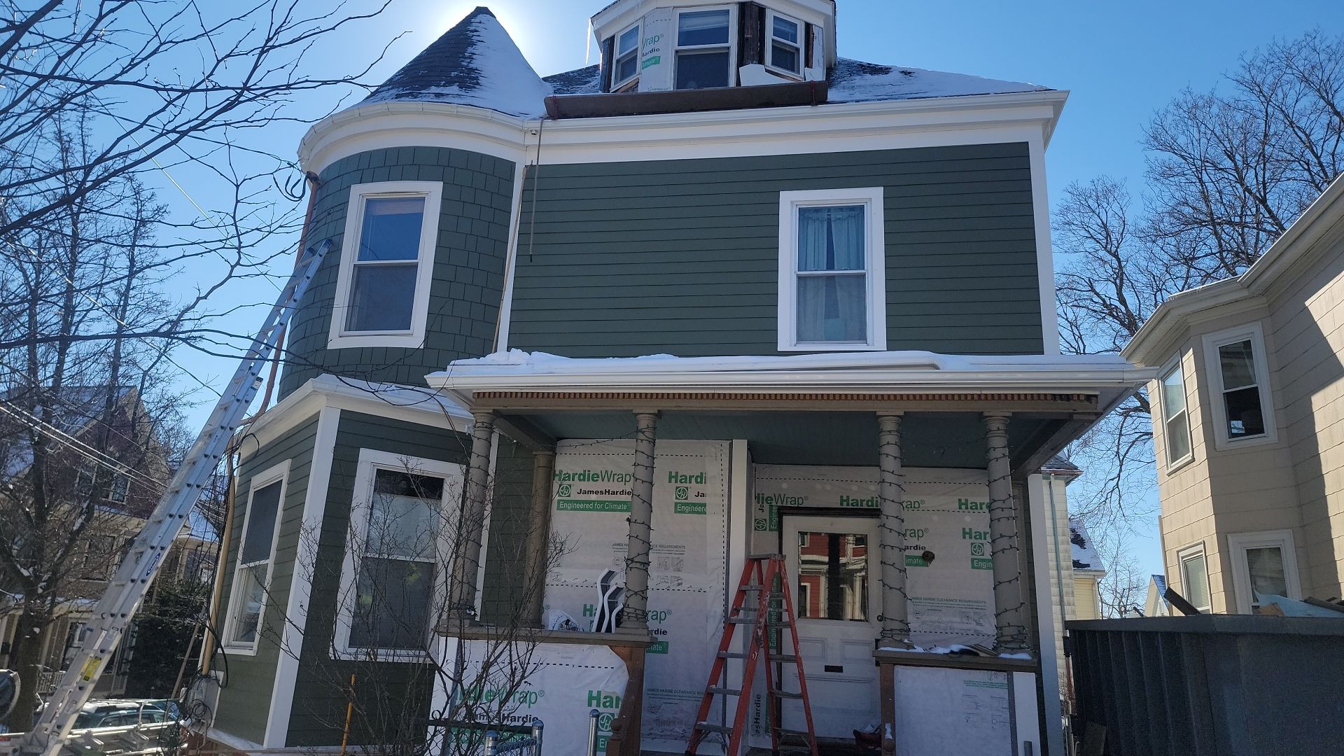 New Fibercement siding by UBrothers Construction