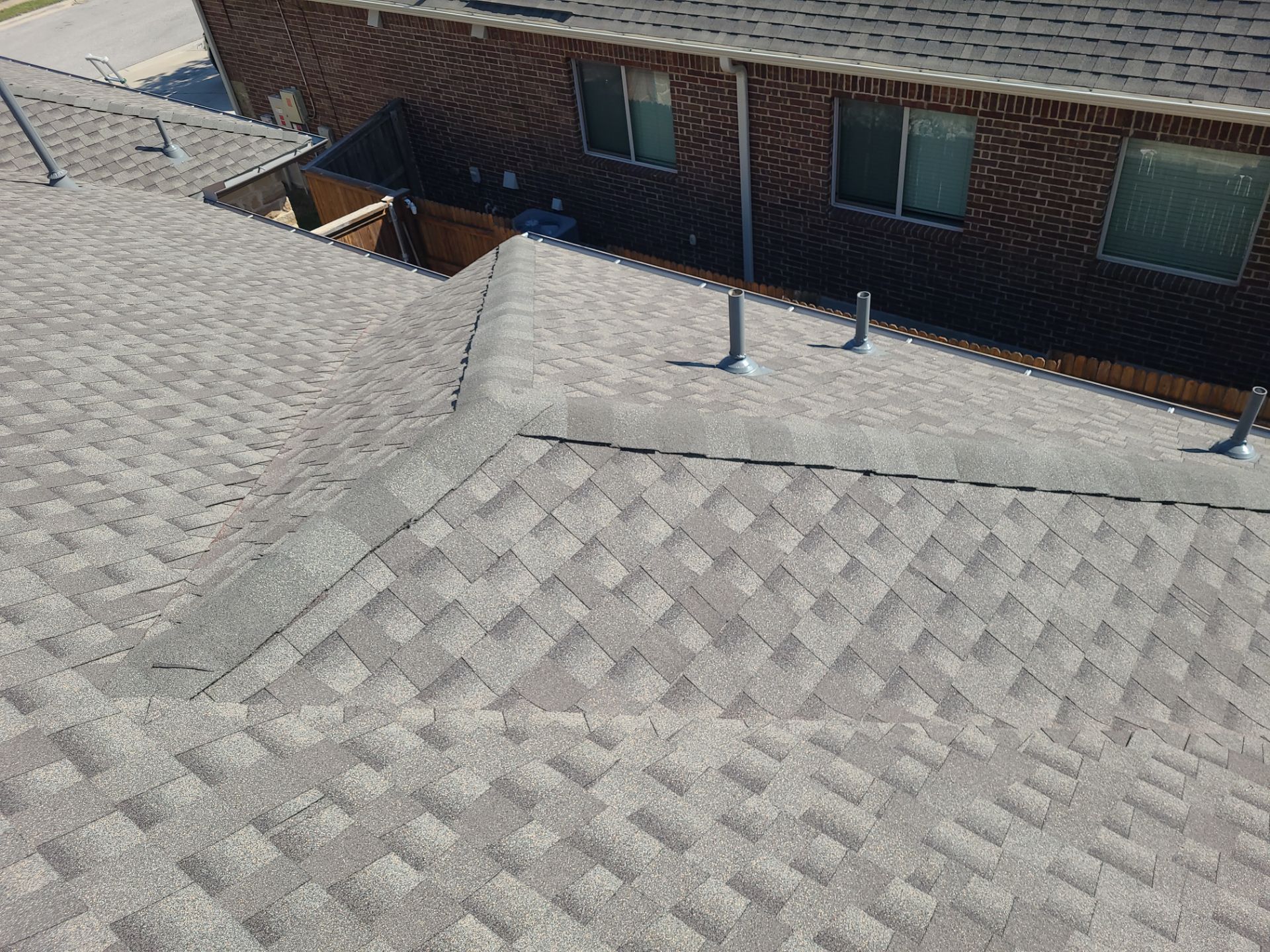 GAF Timberline HDZ with Z-Ridge, weathered wood by Oakwood Roofing and Construction, LLC