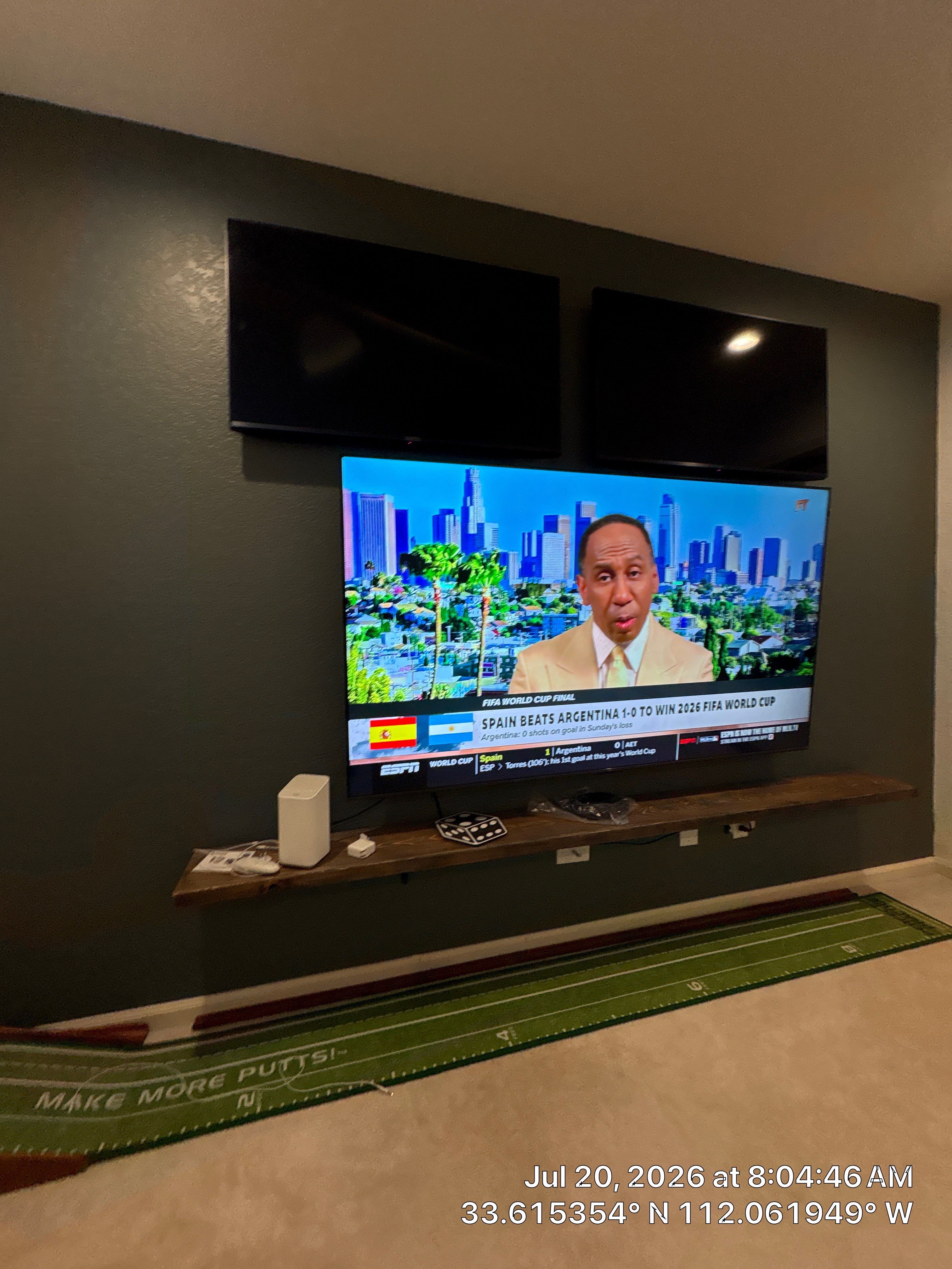 Phoenix Residential Electrical and Home Office AV Installation by CompanyCam Sales Demo