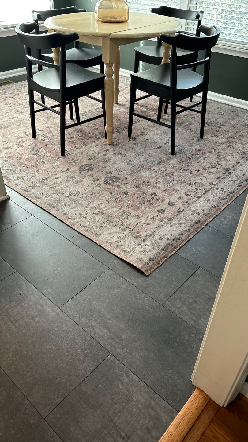 Luxury Vinyl Tiles for Kitchen/Laundry  by Footprints Floors of Nashville