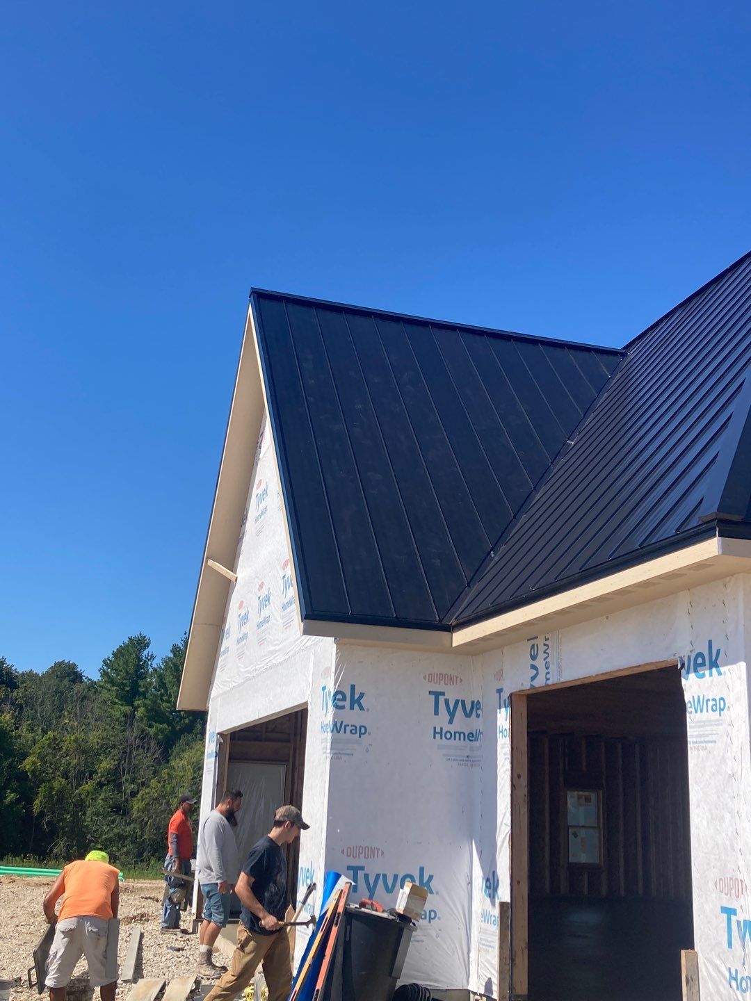 Metal roofing using Standing Seam by Stendahl Services