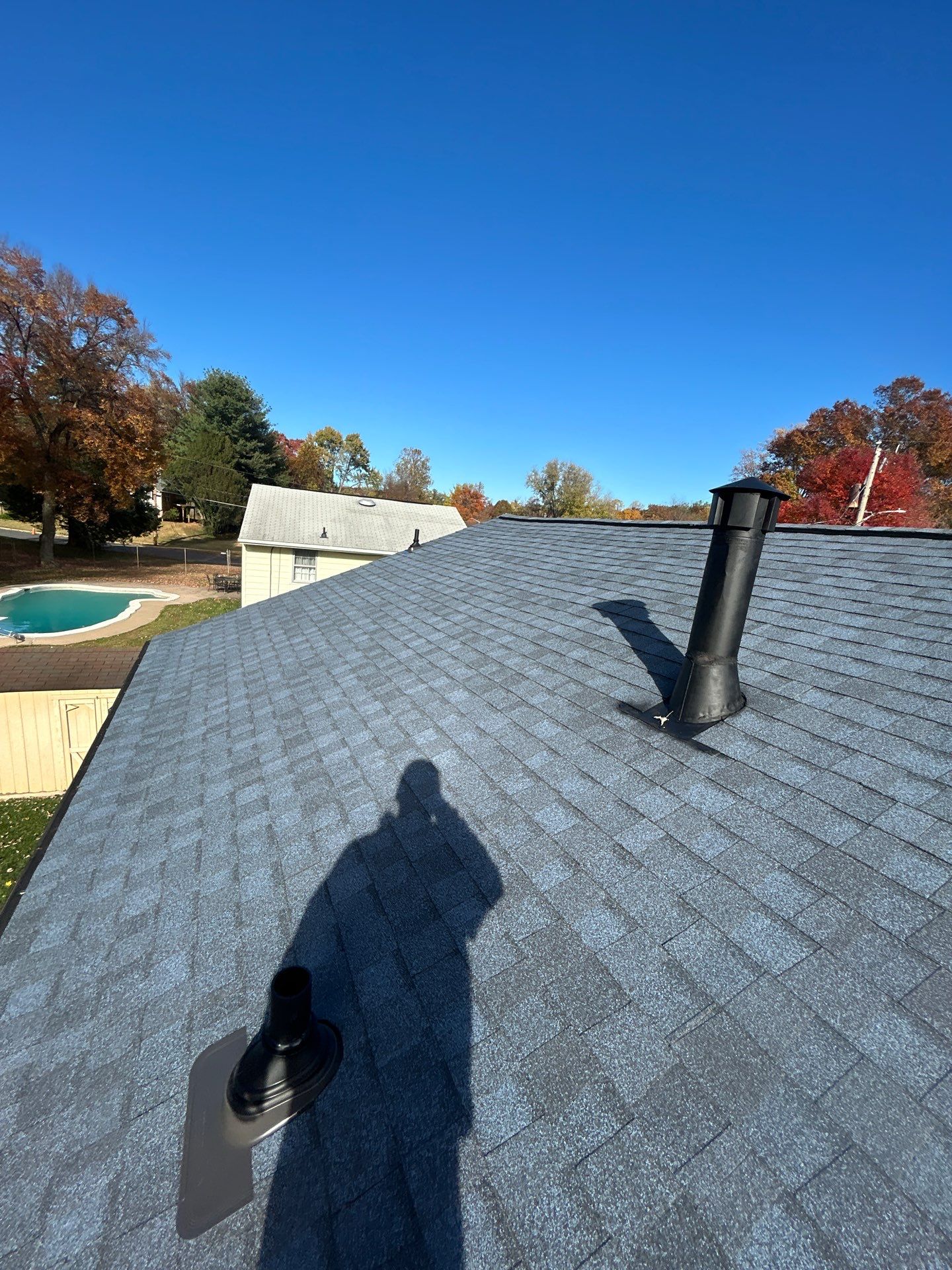 Faifax : Residential Roof Replacement with CertainTeed Landmark Pro in Max Def Coastal Blue  by RM Banning, Inc.