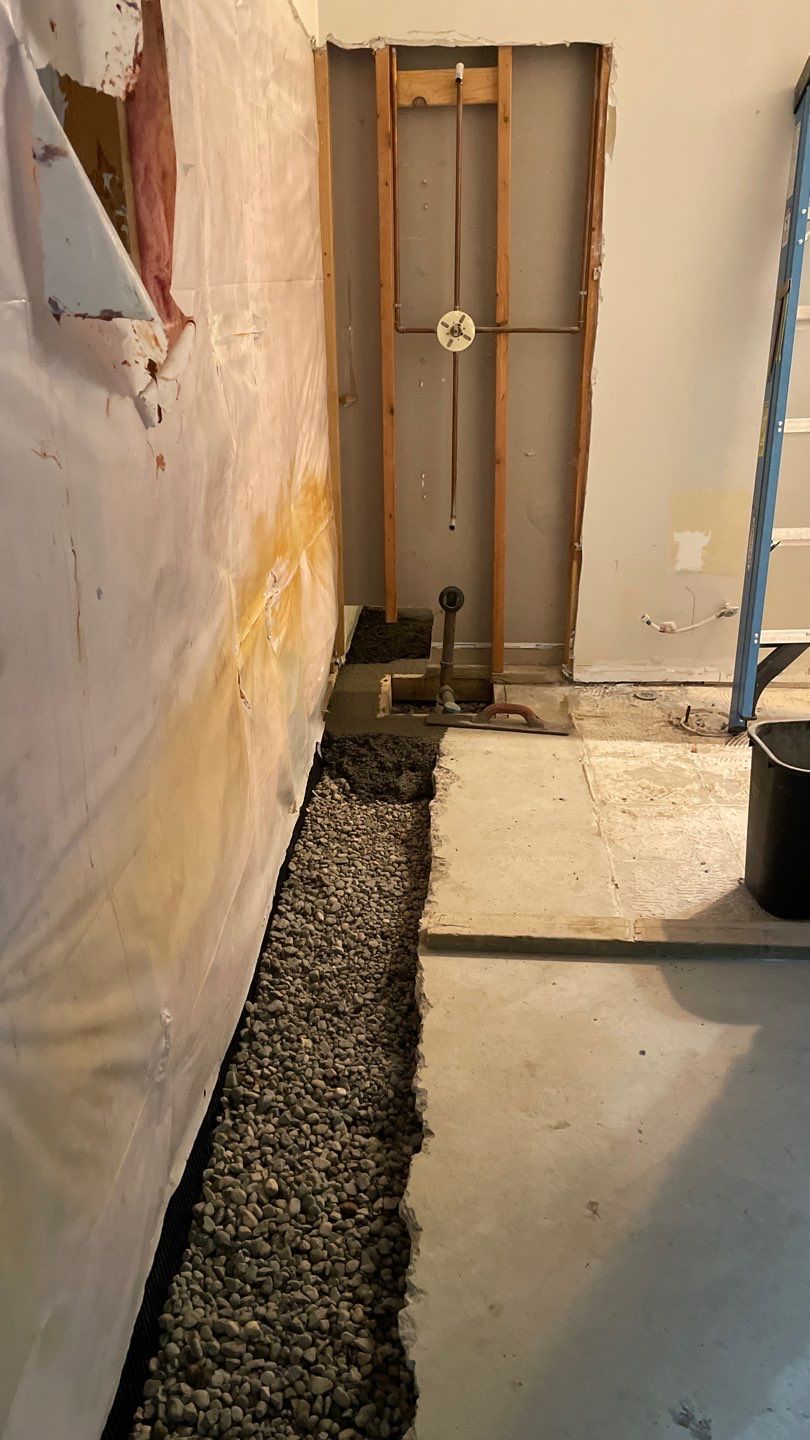 Interior Drain Tile & Sump Pump Installation in Delano, MN by Waterproofing Northeast