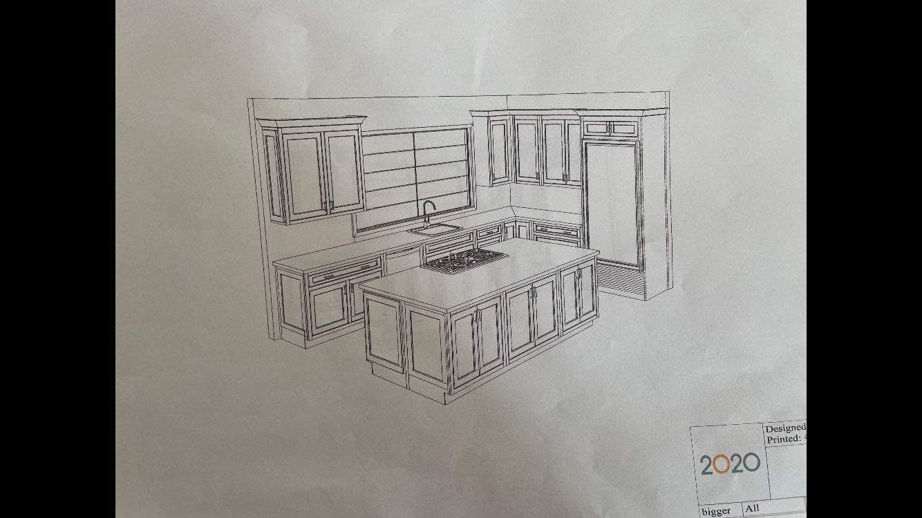 Kitchen Remodel using Cabinets by Home Concepts Construction