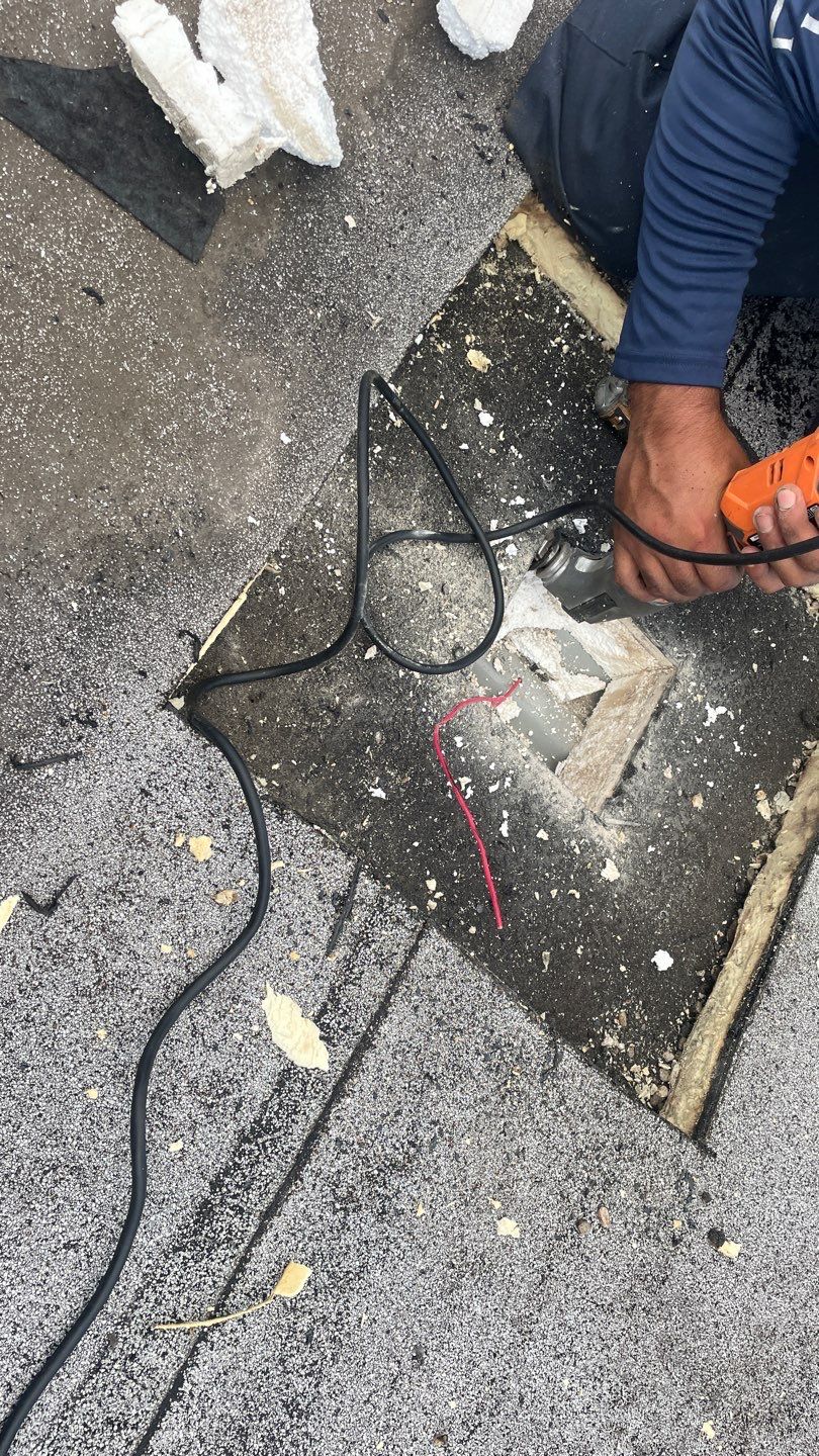 Commercial Roofing Repair using SBS Mod-Bit Roof System by RoofSmith of Tampa Bay