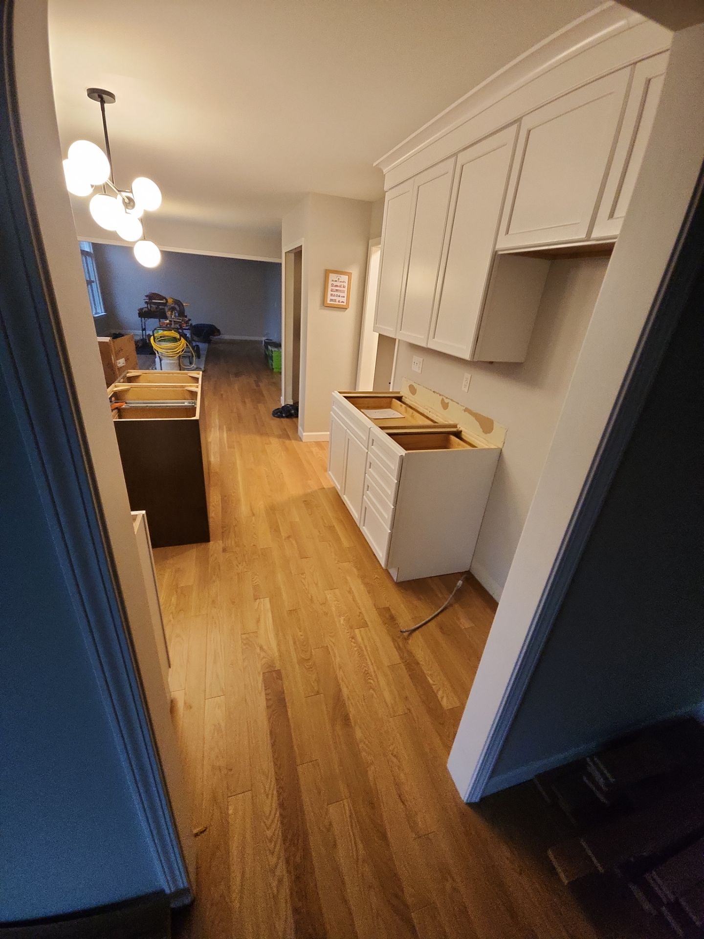 Project in Saline, MI by Ann Arbor Hardwoods 