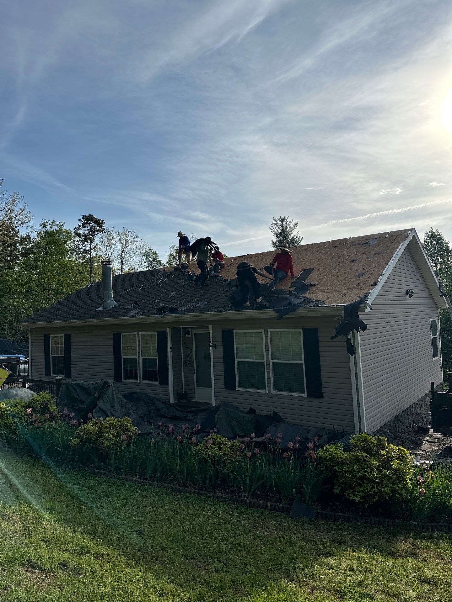 New Roof - GAF Timberline HDZ in Nantucket Morning by Peak 2 Peak Services LLC