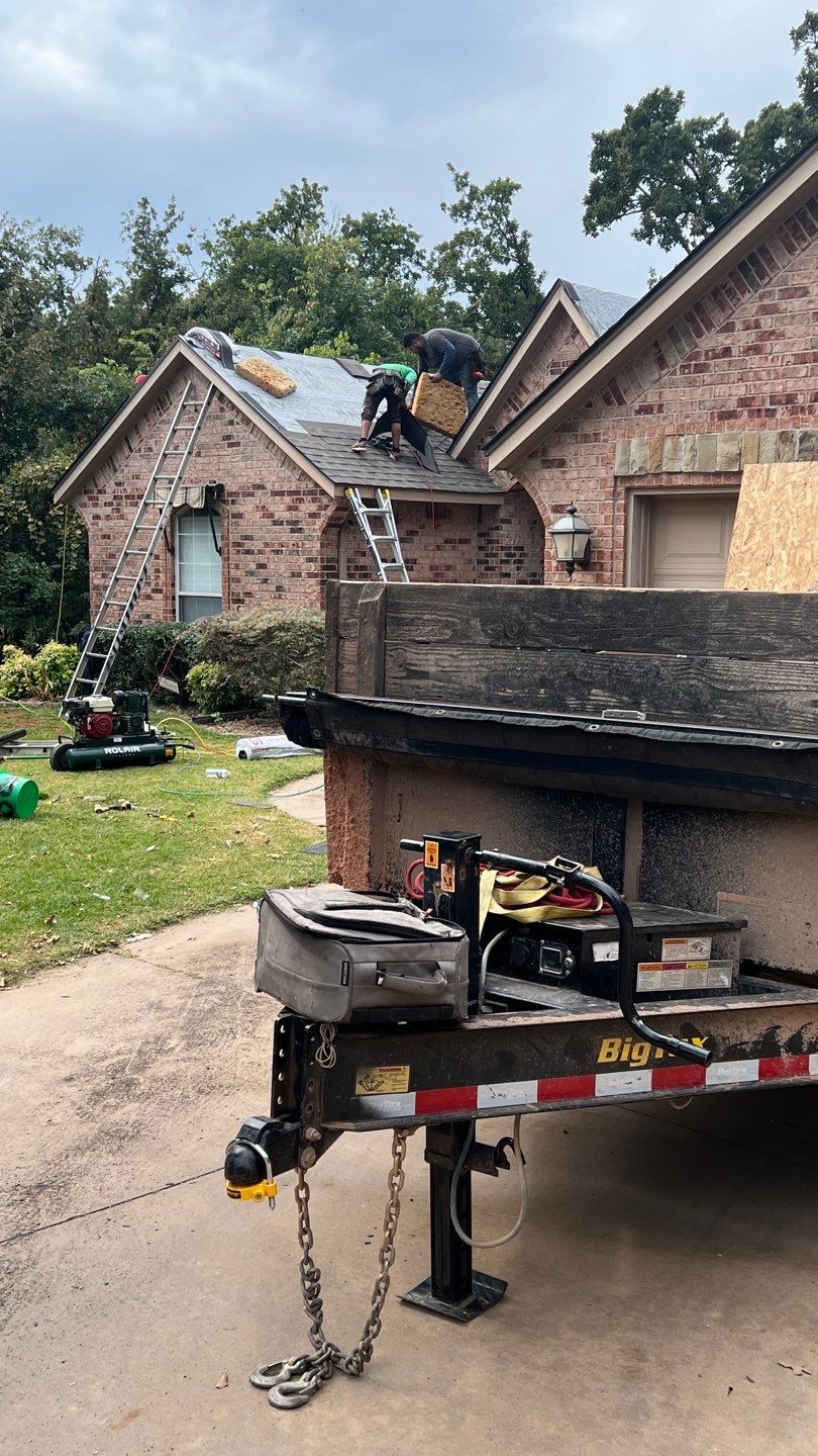 Residential Roofing Installation using GAF Natural Shadow  by A & H Roofing and Contracting