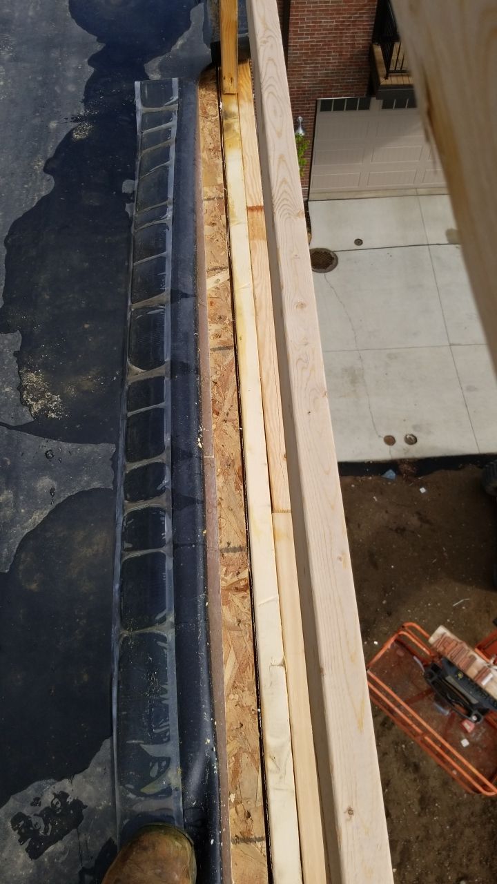 Paver install by Absolute Roofing and Construction