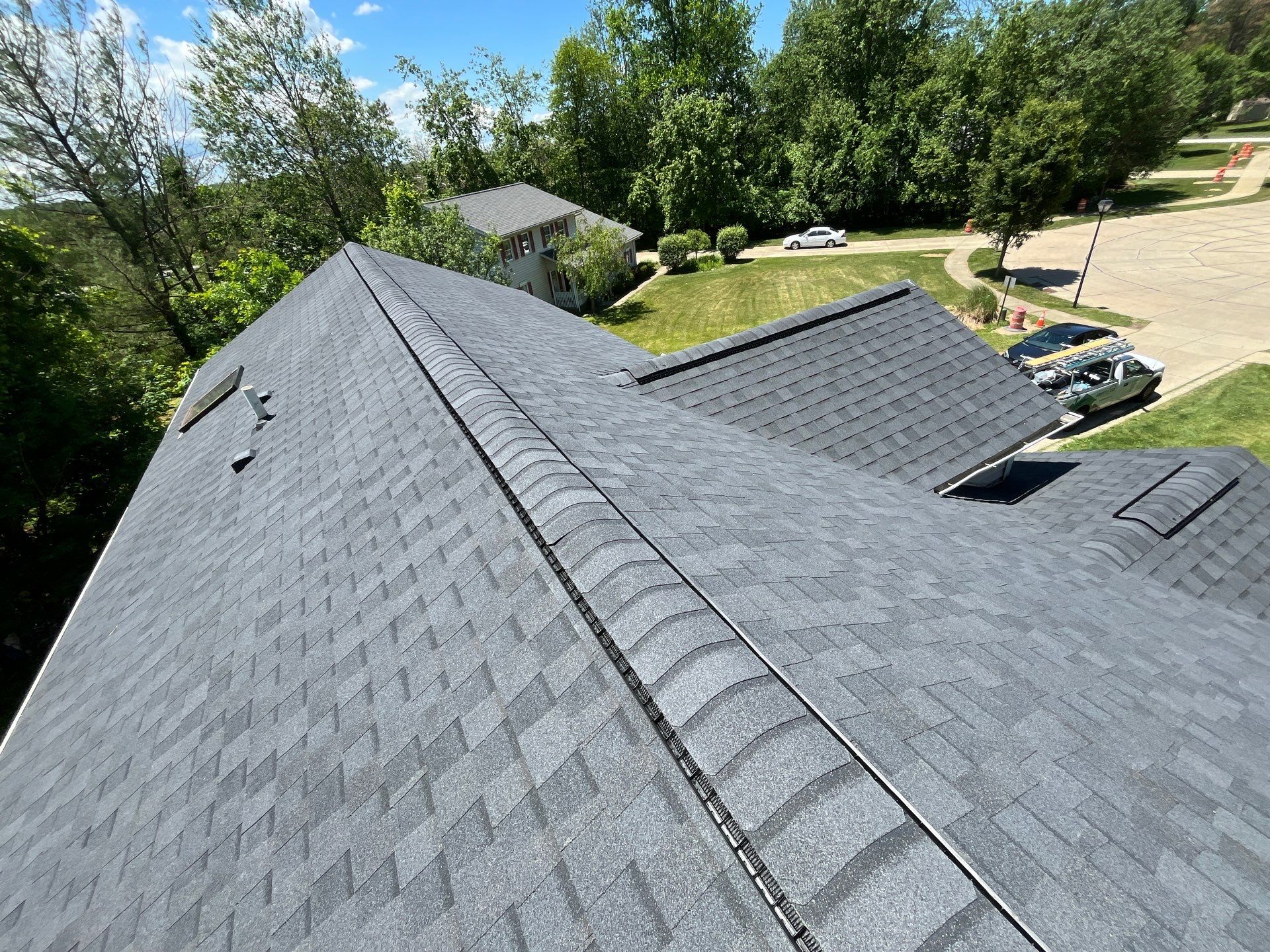 Roof Replacement with New Skylight by Homestyle in Solon by Homestyle Home Improvements (HHI)