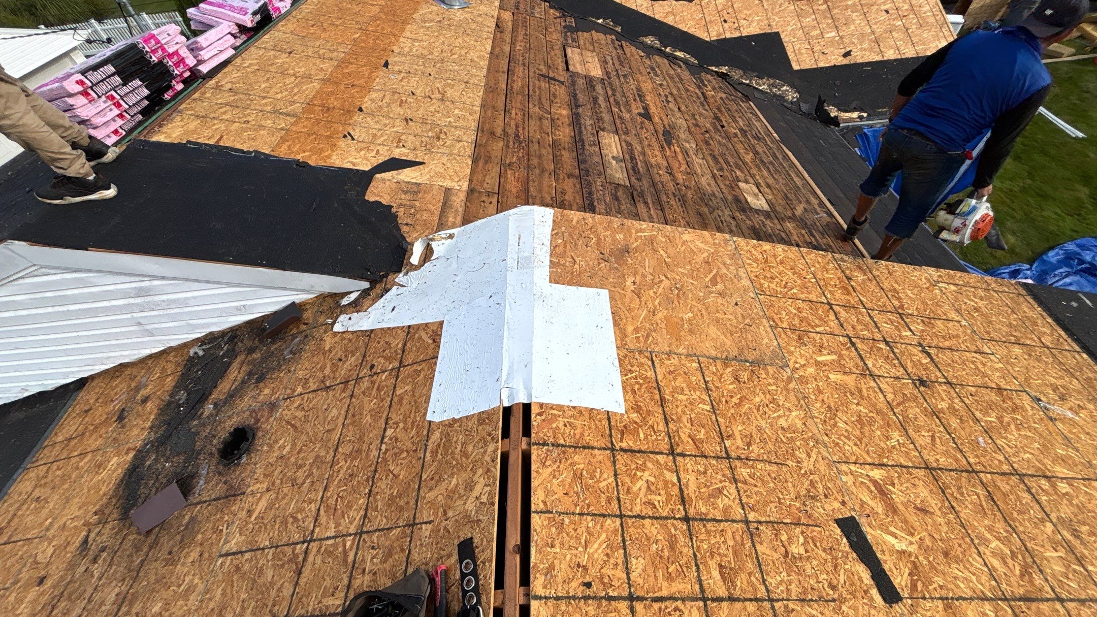 Roof Replacement using Owens Corning Slatestone Gray by 180 Contractors