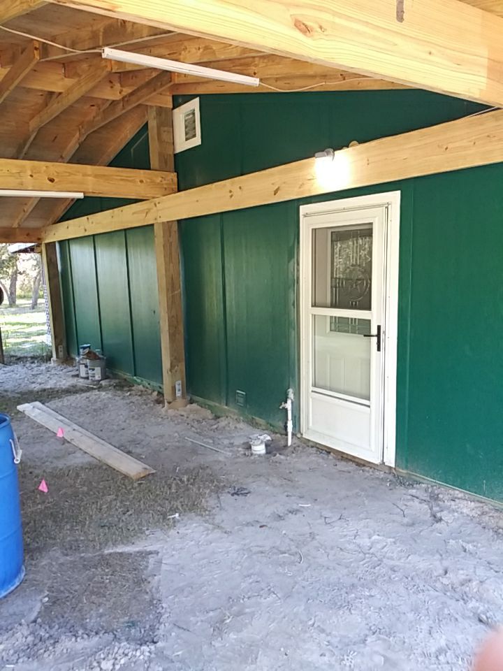 New Carport and remodel by Bayfront Roofing and Construction