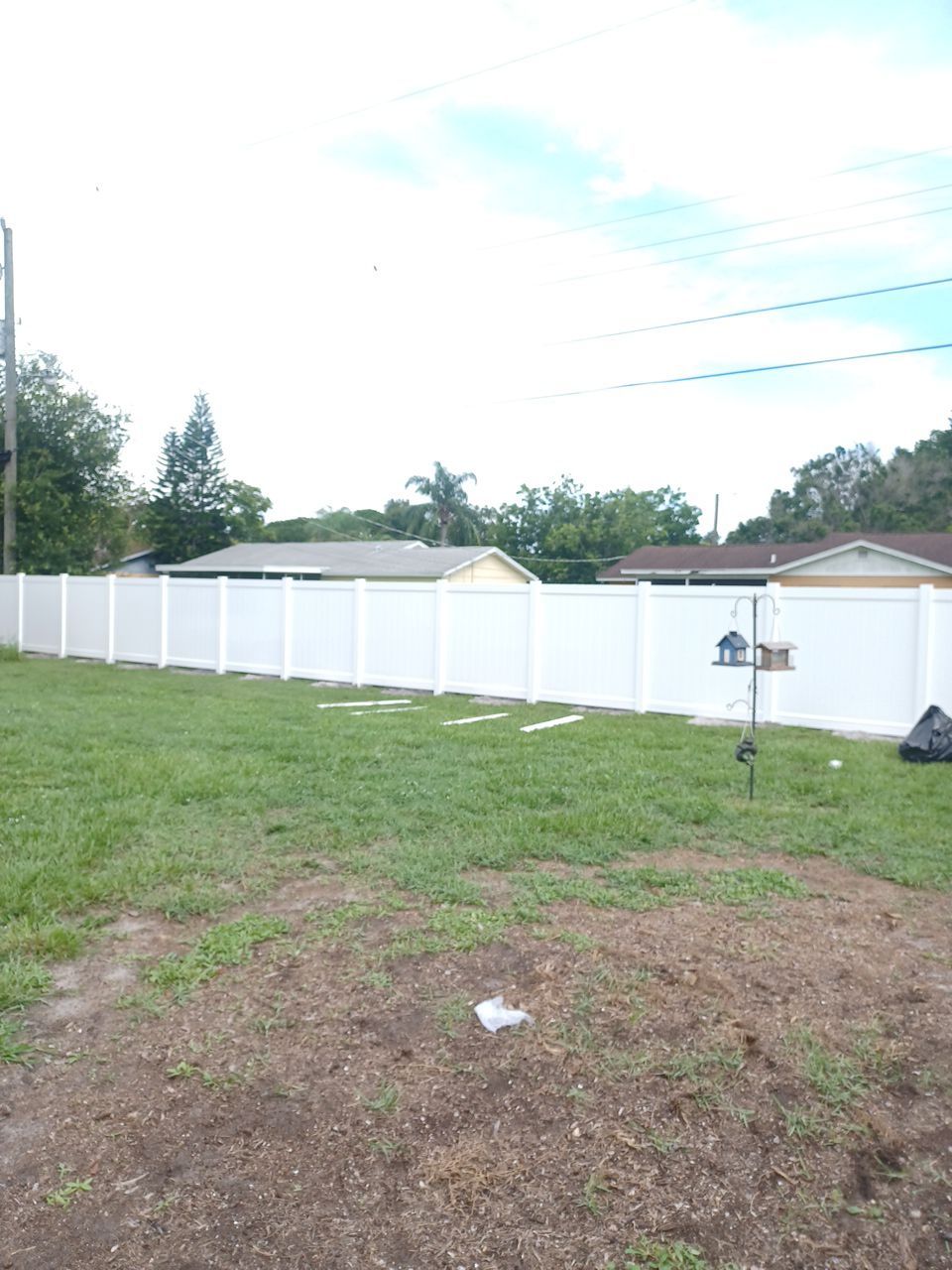 Sarasota, FL 6ft. Tall White Vinyl Privacy Fence by Asap fence and gates, LLC