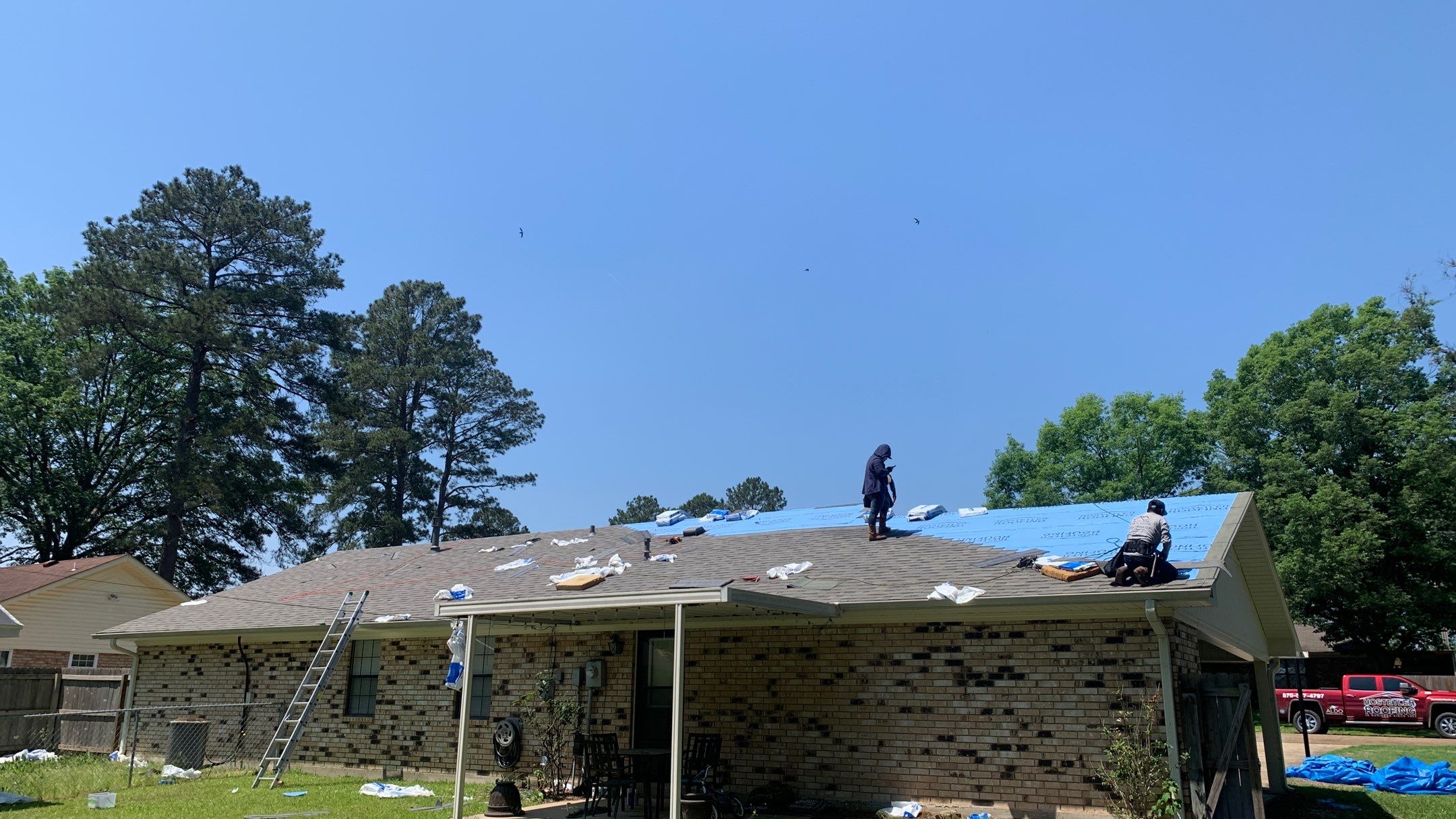 Residential Shingle Reroof using Malarkey Vista by Hostetler Roofing