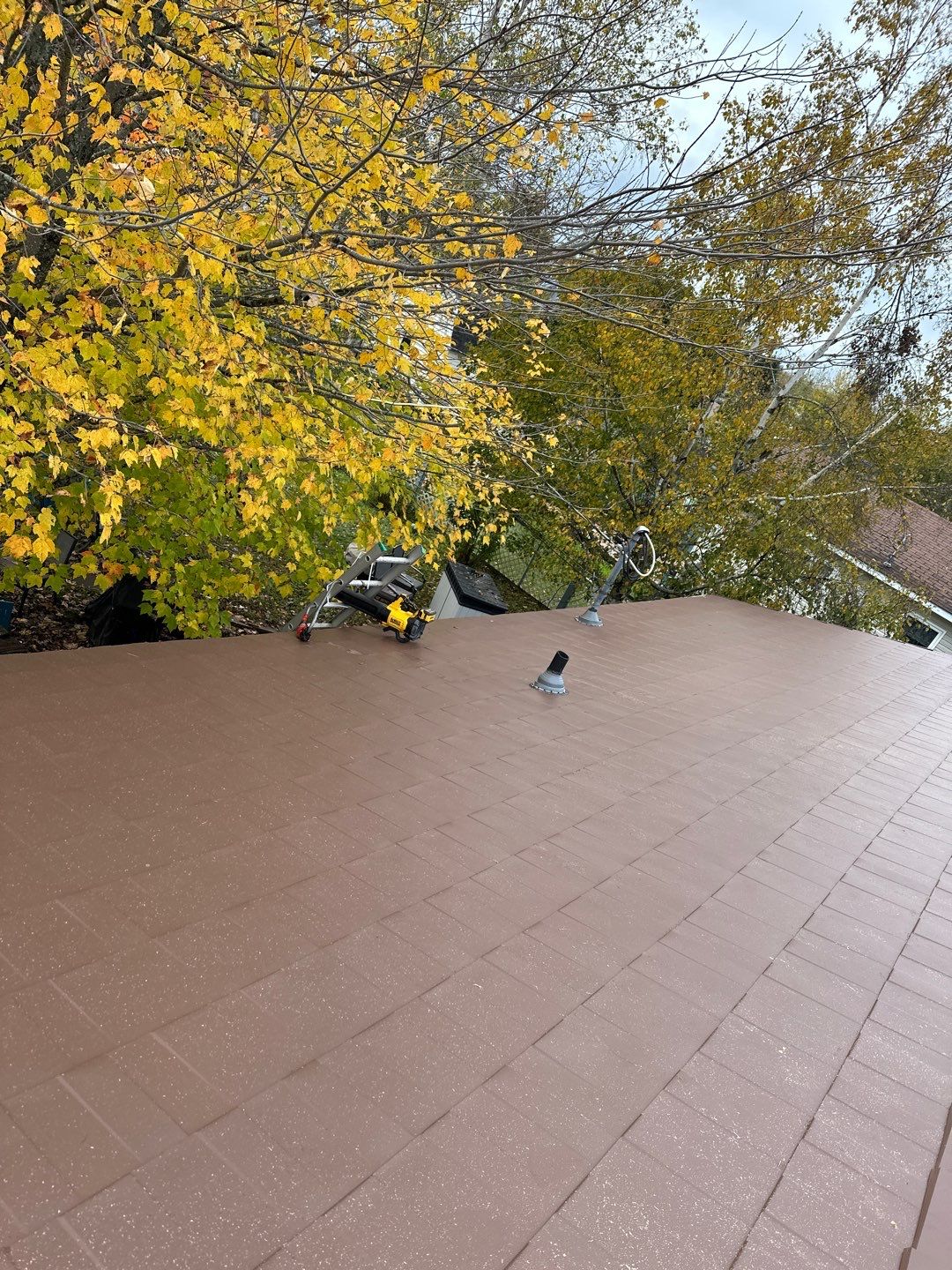 Residential Roofing Installation using Wakefield Bridge Steel Shingle by Ideal Steel by Artisan Roofing & Home Improvements Inc.