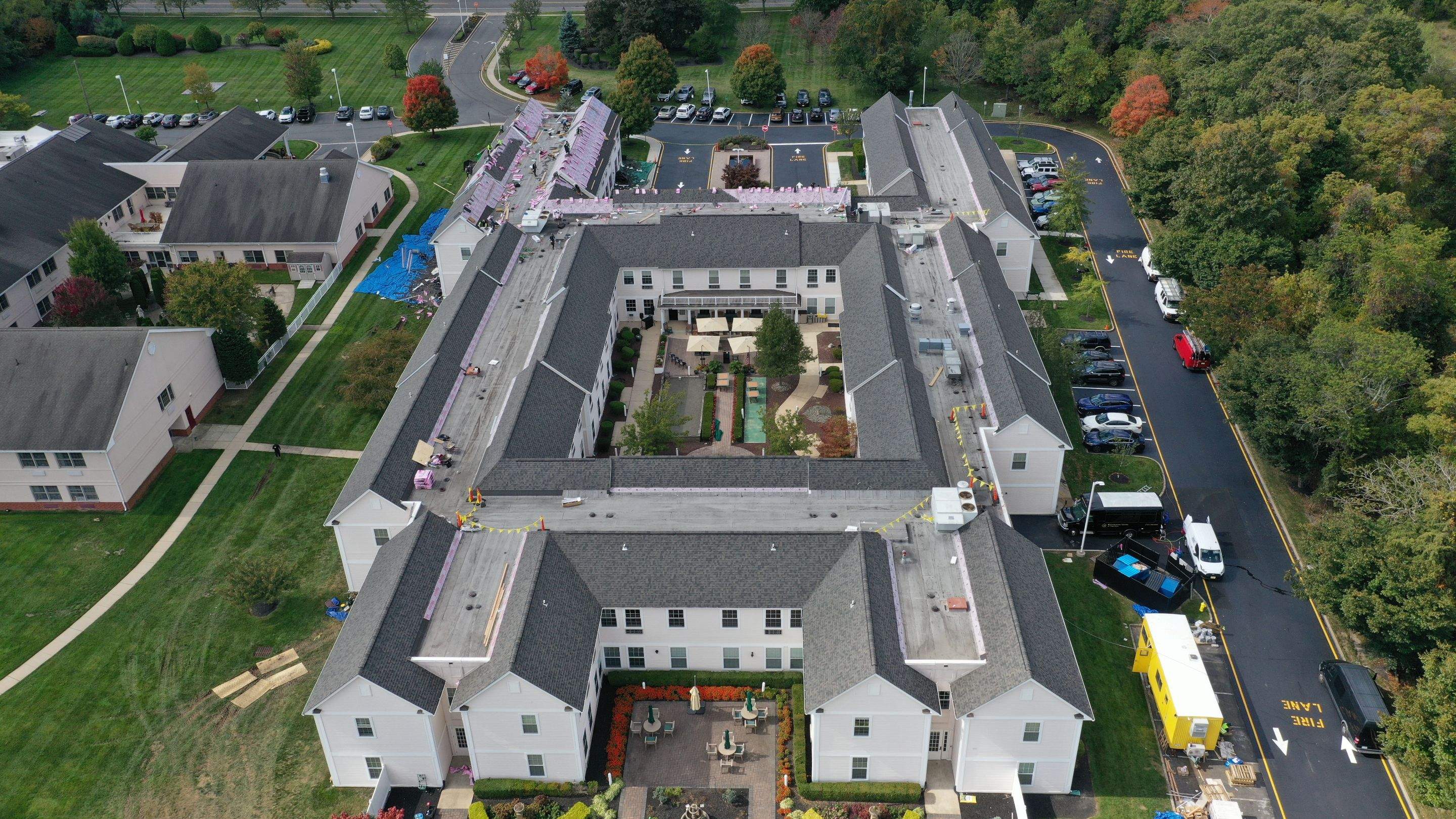 Commercial Roofing Installation using Owens Corning Duration by All Site Roofing