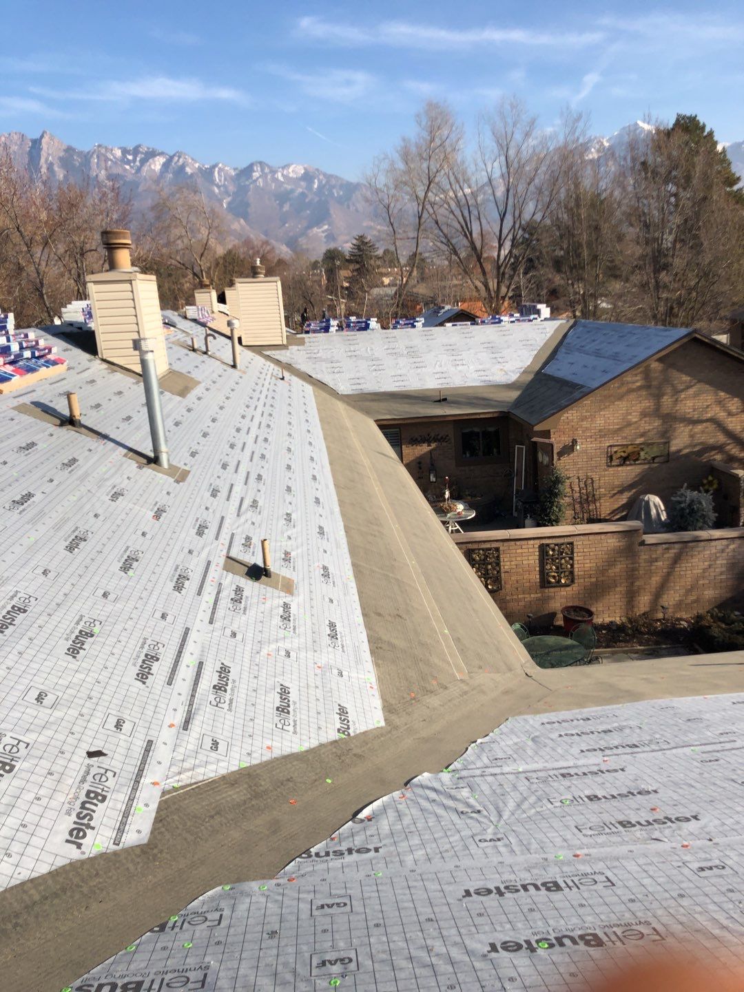 Storm Damaged Roof using GAF Timberline HDZ - Lifetime Shingle by The Roof Doctor