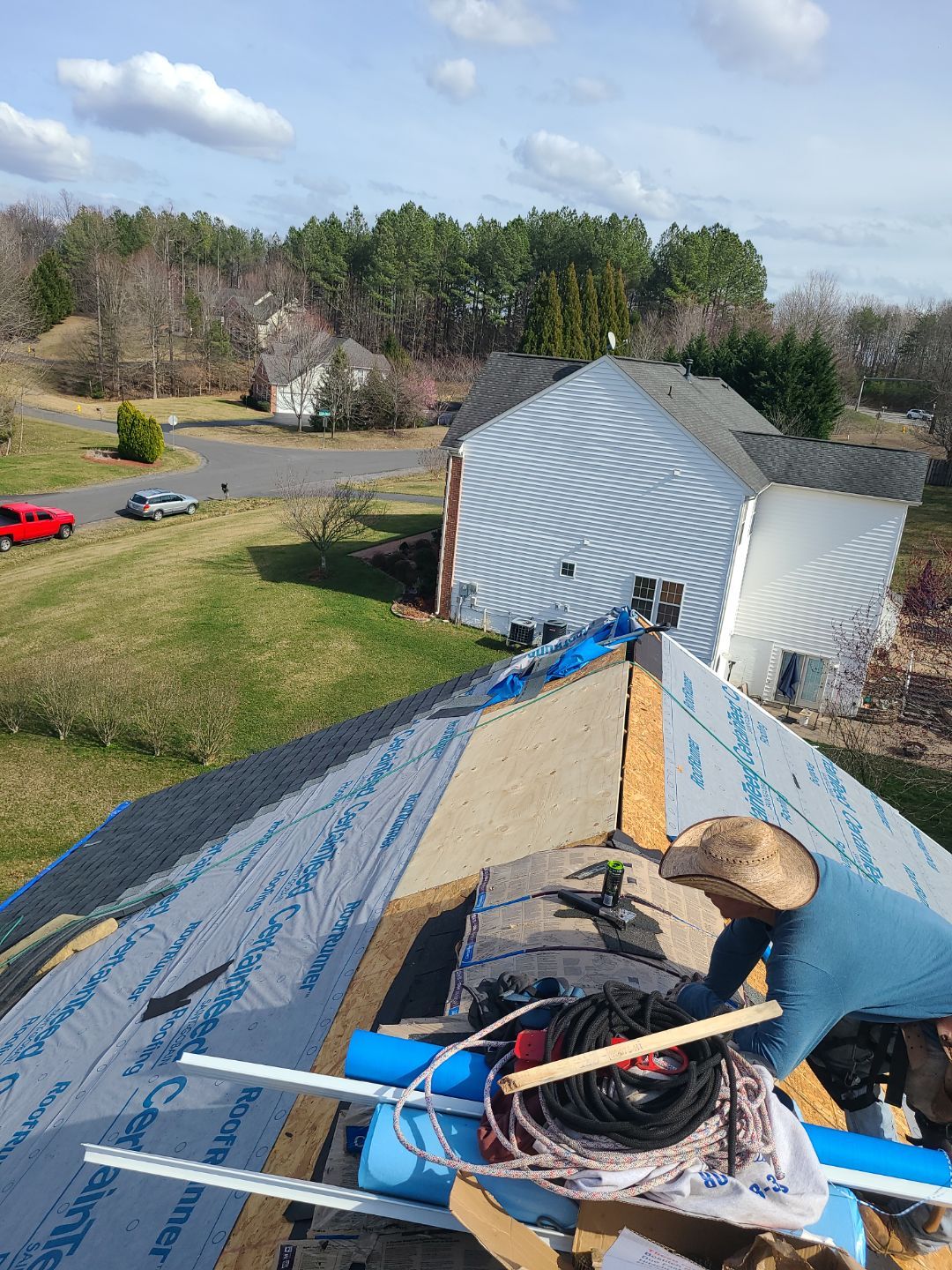 Manassas Landmark Pro Roof in Max Def Charcoal Black by RM Banning, Inc.