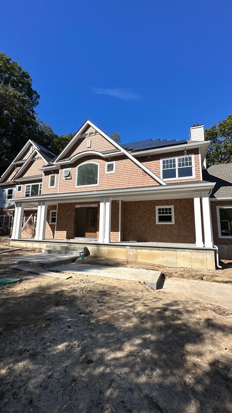 Full System Installation for Centerport  by Above All Gutters 