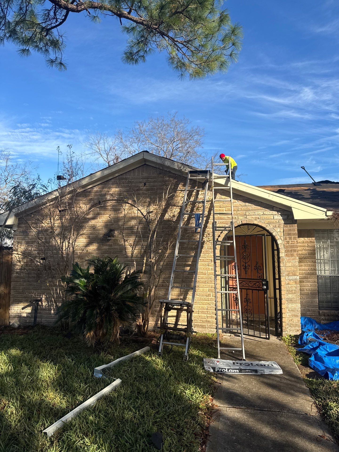 Project in Houston by Proud Roofing