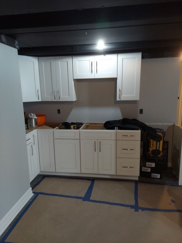 Basement Remodel by Ivy Lea Construction