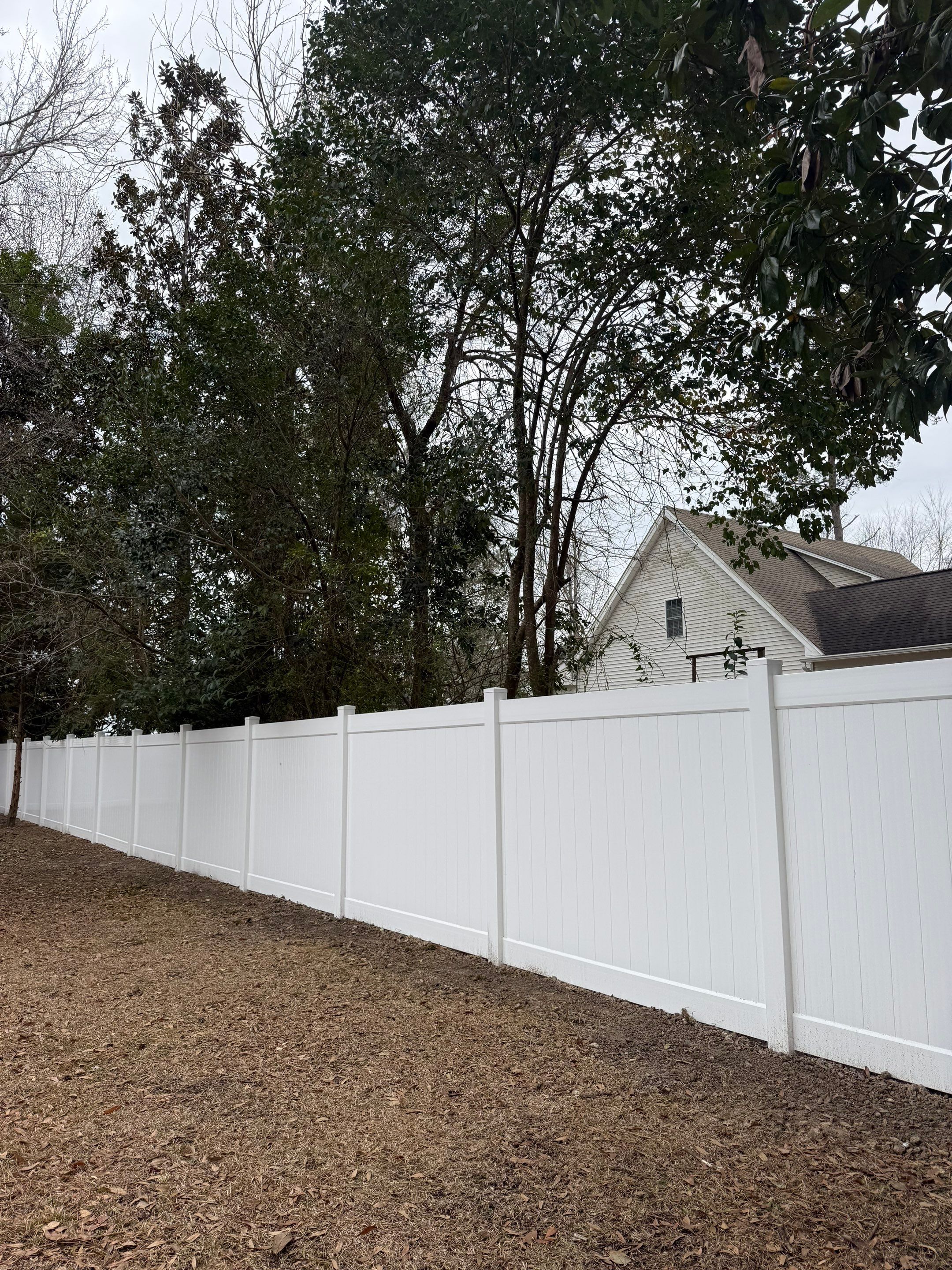 Project in New Bern by Superior Fence and Rail