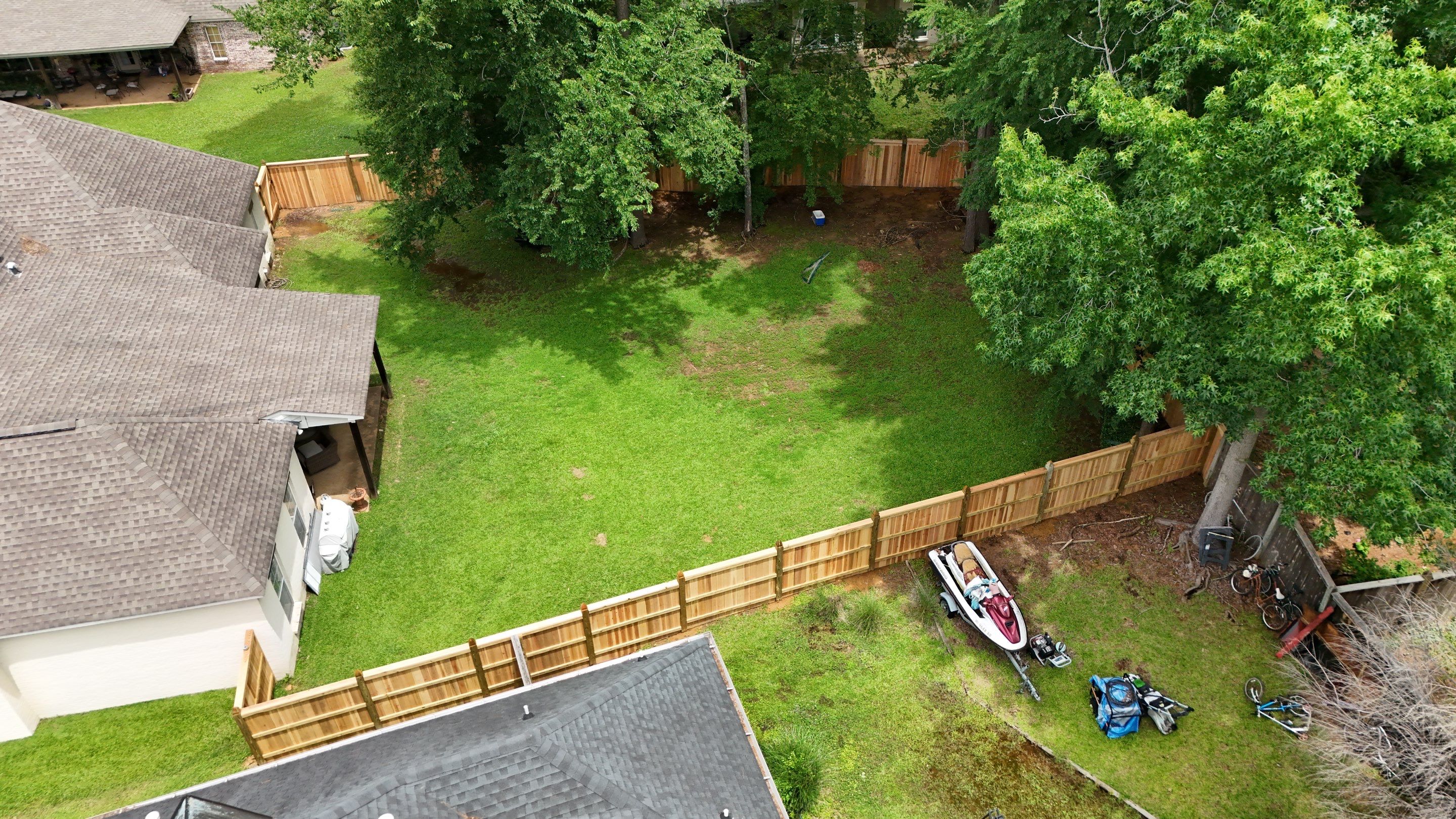 6' Cedar Good Neighbor 6x6  by Roberson Construction LLC