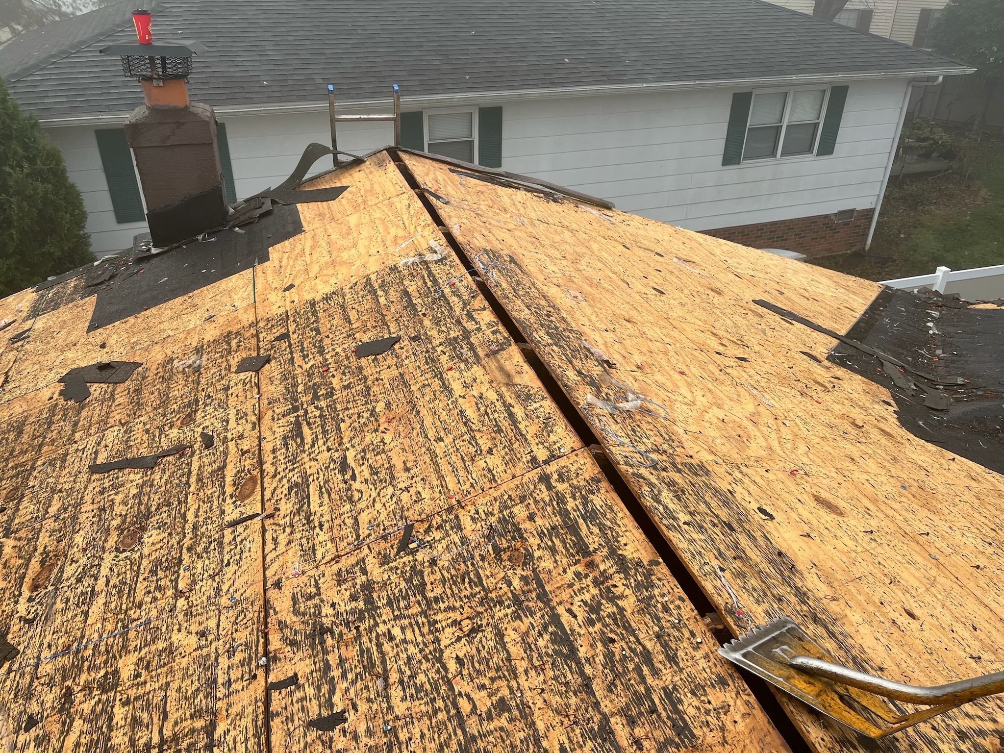 Residential Roofing Installation using GAF Timberline HDZ Hunter Green by Rainstoppers Roofing