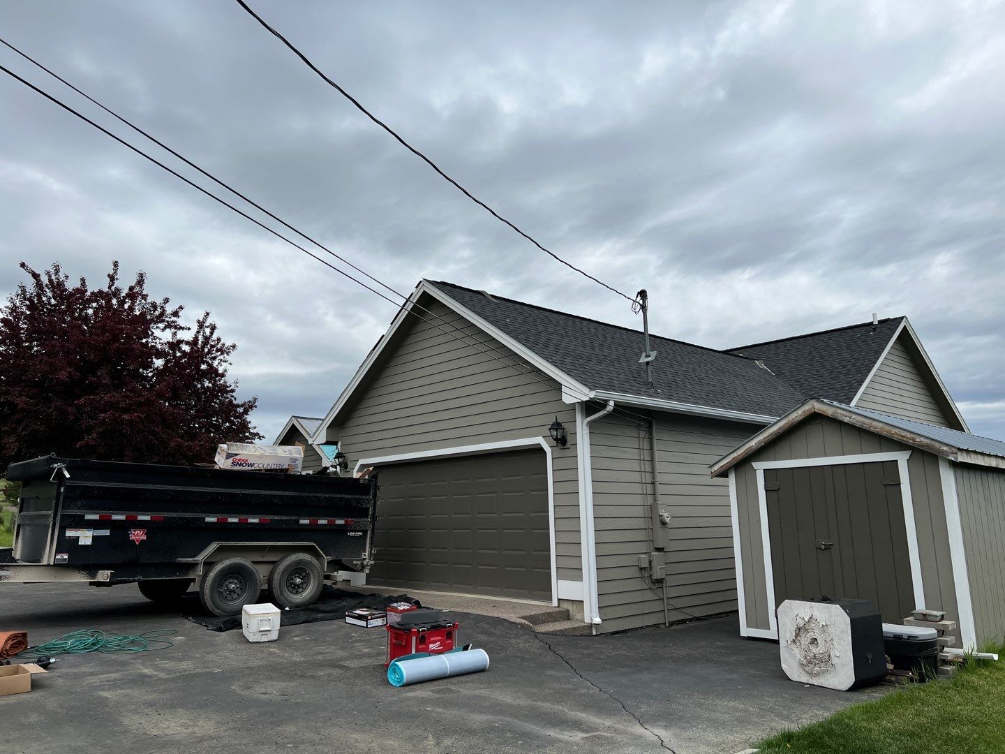 GAF Timberline HDZ - Charcoal by Montana Roofing Solutions