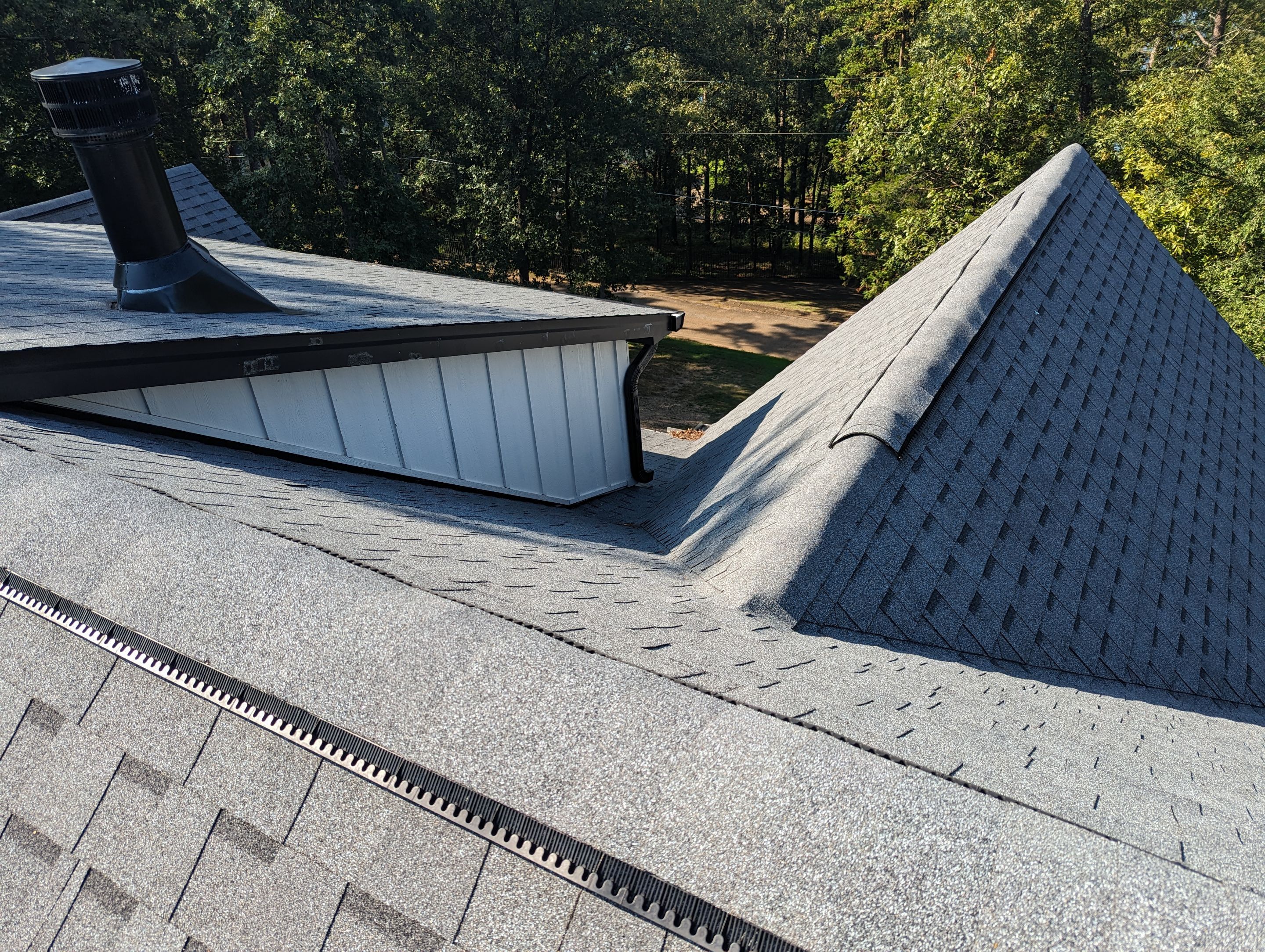 Residential Roofing Repair using Malarkey Vista: Midnight Black by Hostetler Roofing