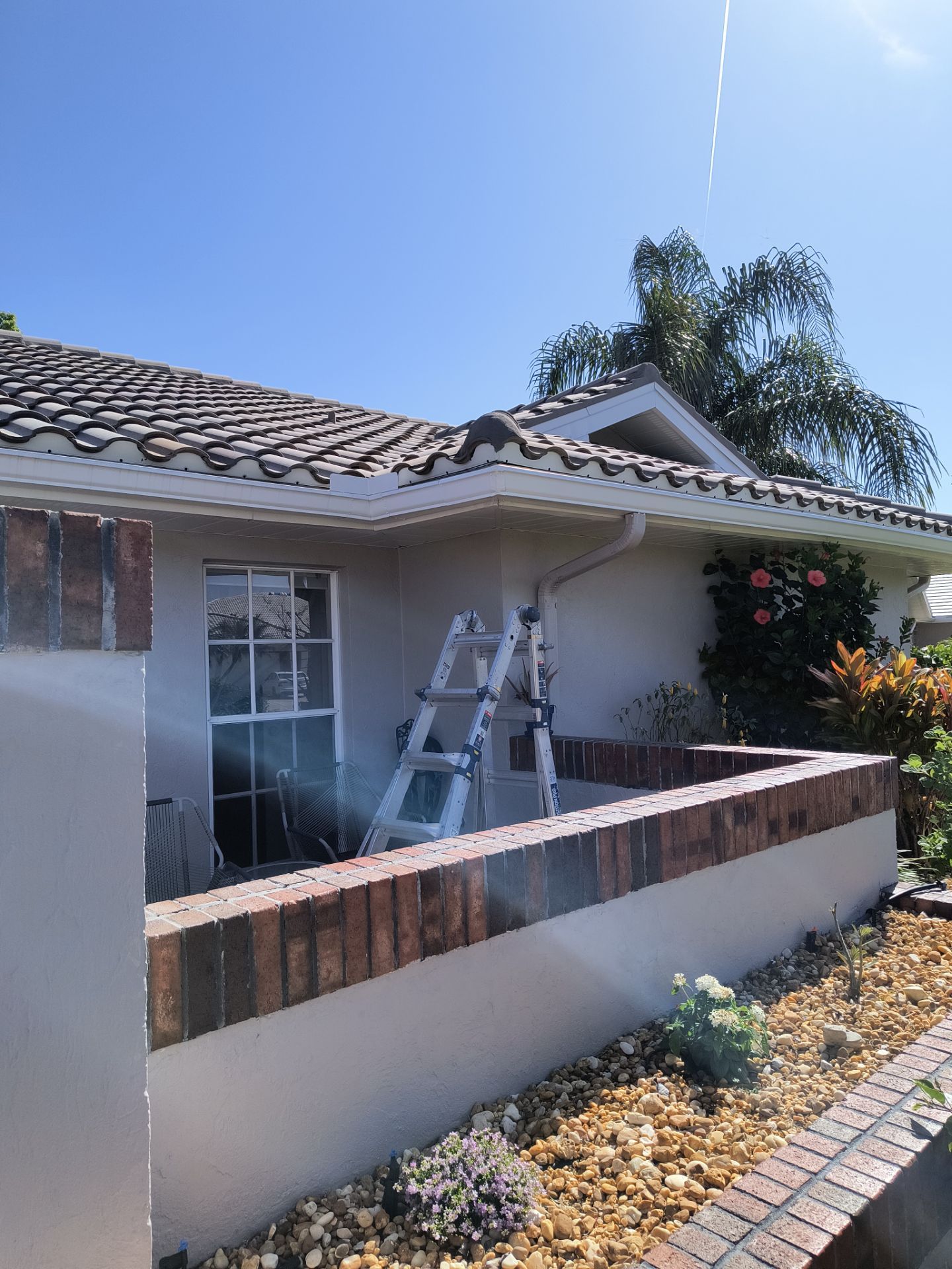 Fascia and Soffit Repair with New Gutters  by Gutter Professors