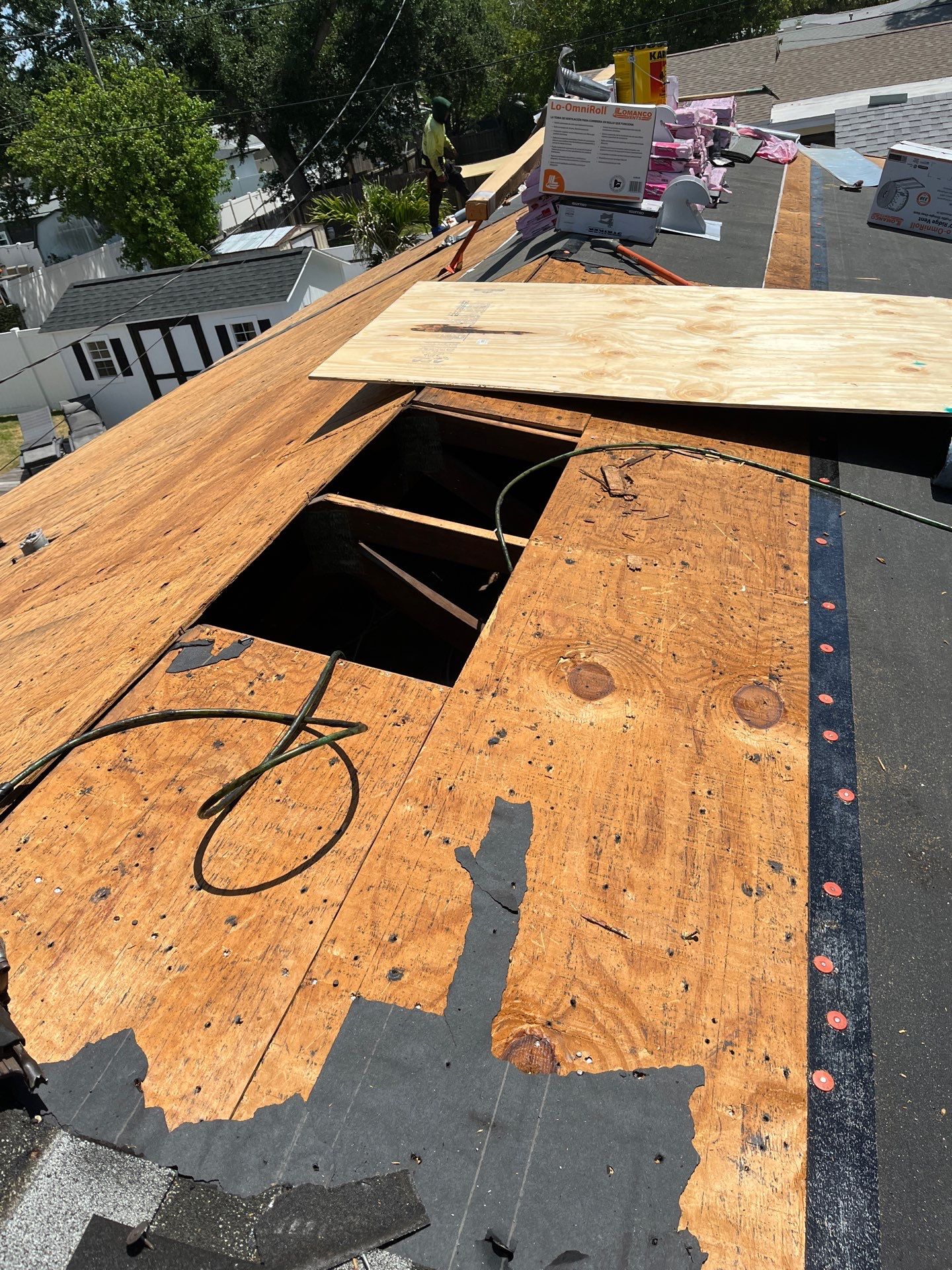 Project in St. Petersburg 33703 by Mitchell Roofing Company LLC 