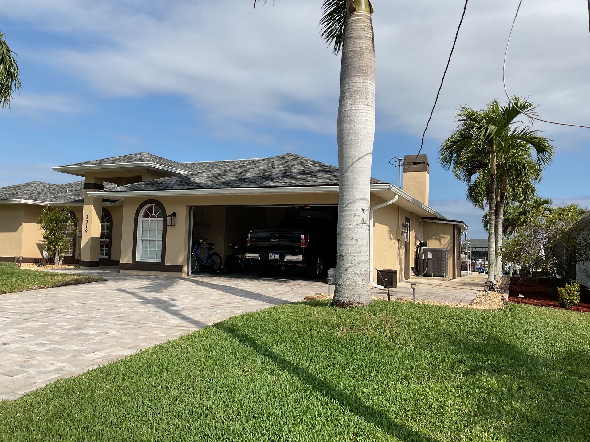 Musket Brown Gutter Installation and Soffit Fascia in Cape Coral FL by Gutter Professors