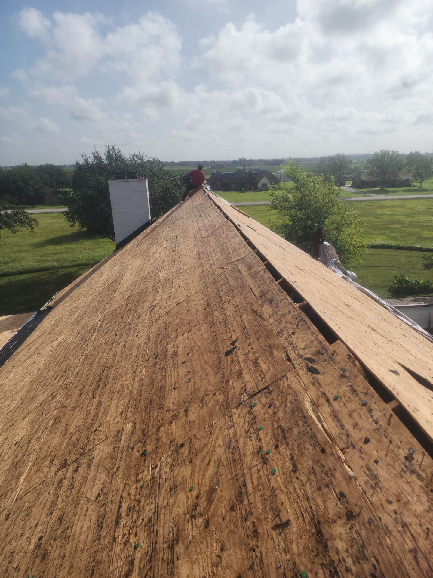 Residential Roofing Installation using Owen's Corning Duration (Lifetime) Shingles by Roof Repair Company