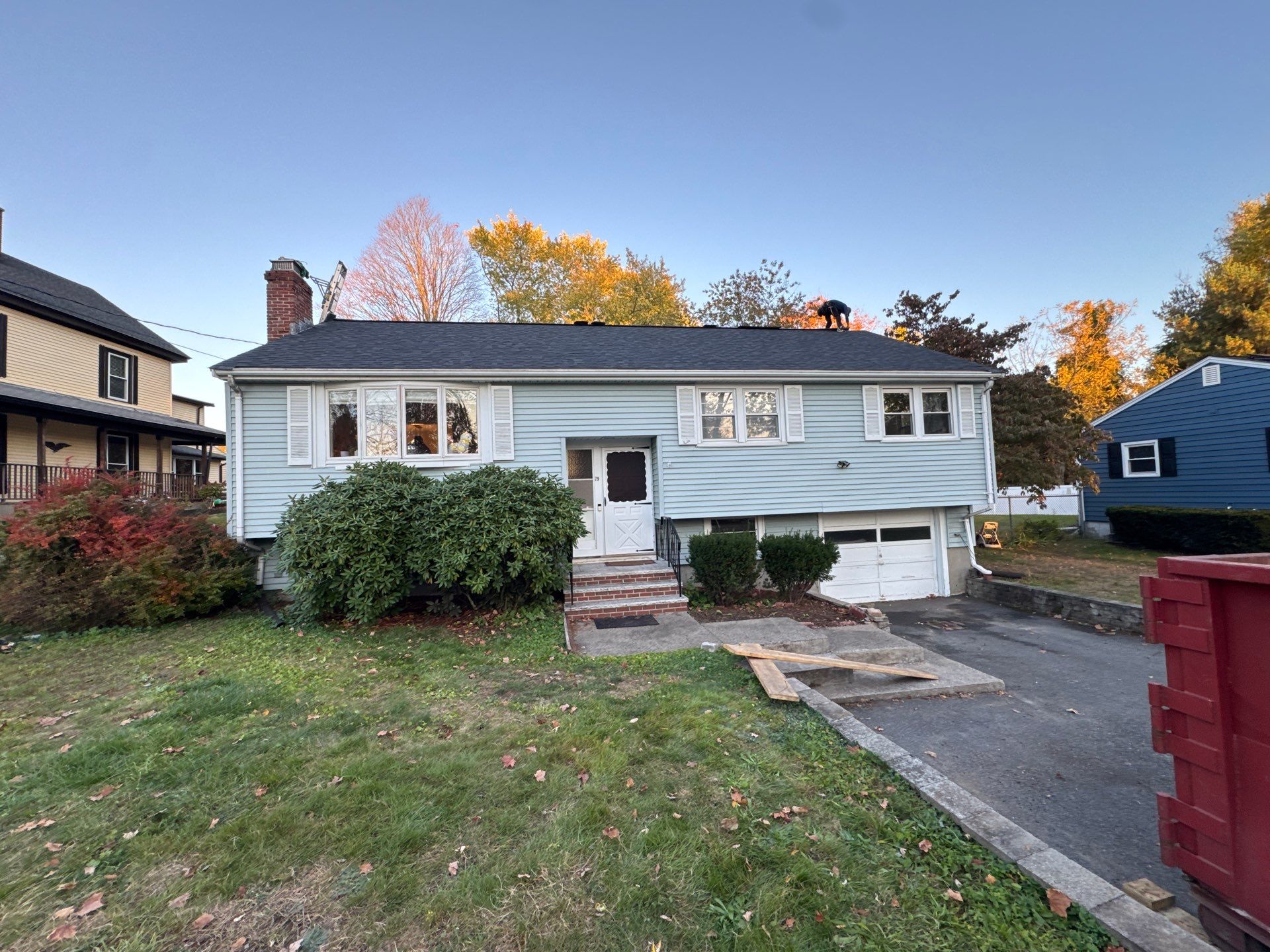 Full Roofing, Chimney, and Gutter Renovation | Woburn, MA by Mighty Dog Roofing of Greater Middlesex County