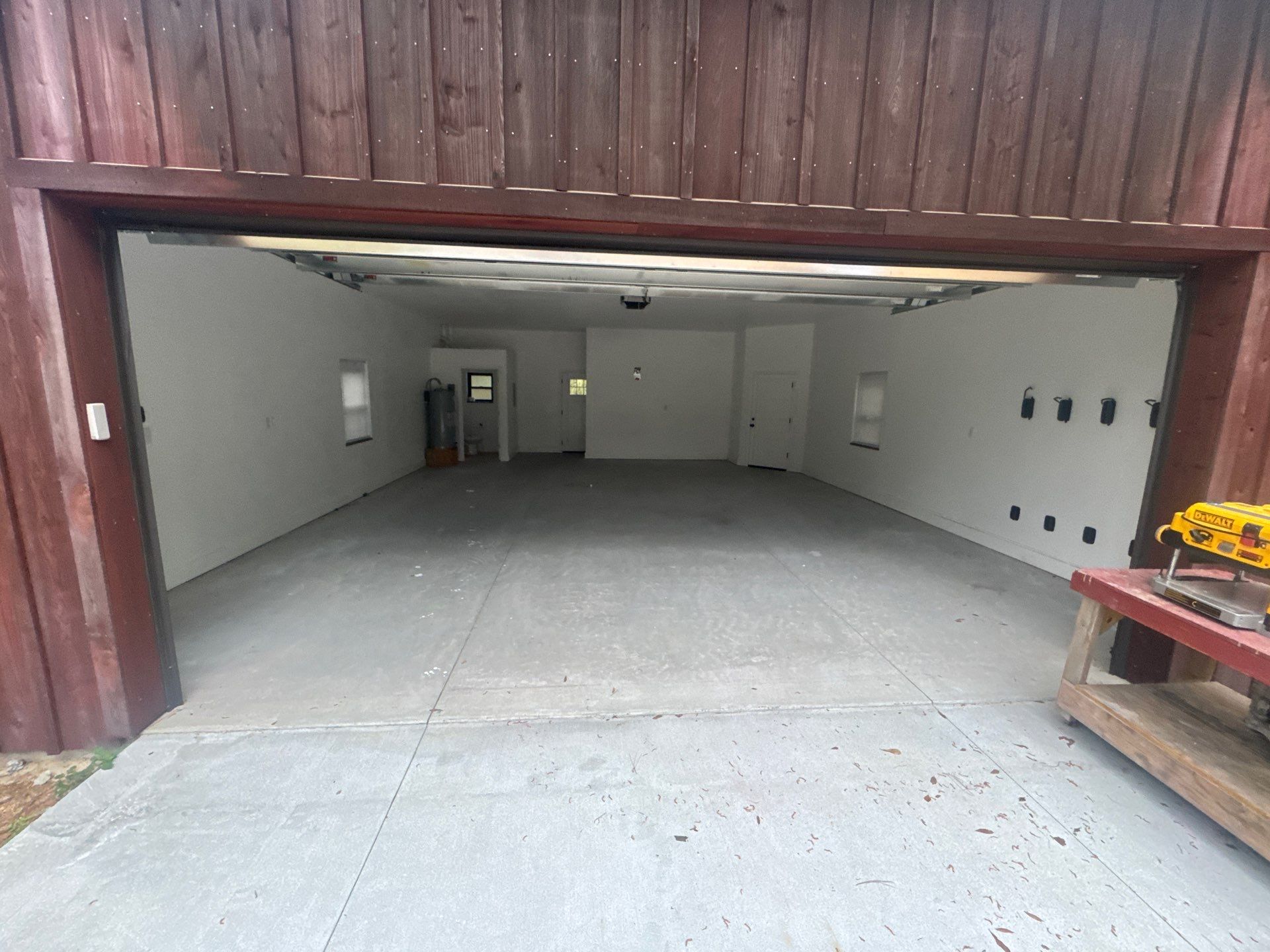 Garage Project in Mount Everest by Cross Creek Concrete Coatings