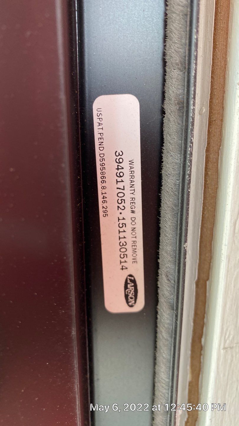 Storm Door Repair from Wind Damage using Replacement Parts by Storm Door Guy 