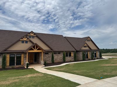GAF Timberline HDZ and Standing Seam Metal Accents - New Construction - Goldsby, OK