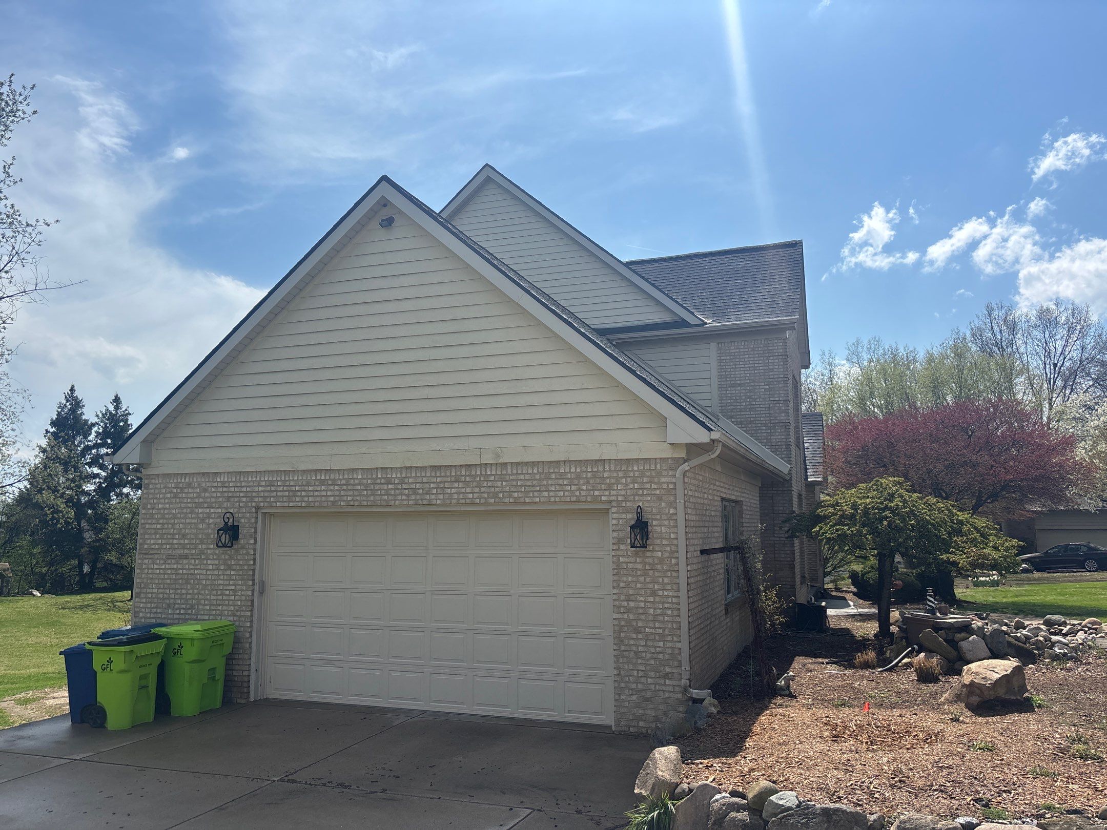 Siding Replacement using Alside Mountain Fern by 180 Contractors