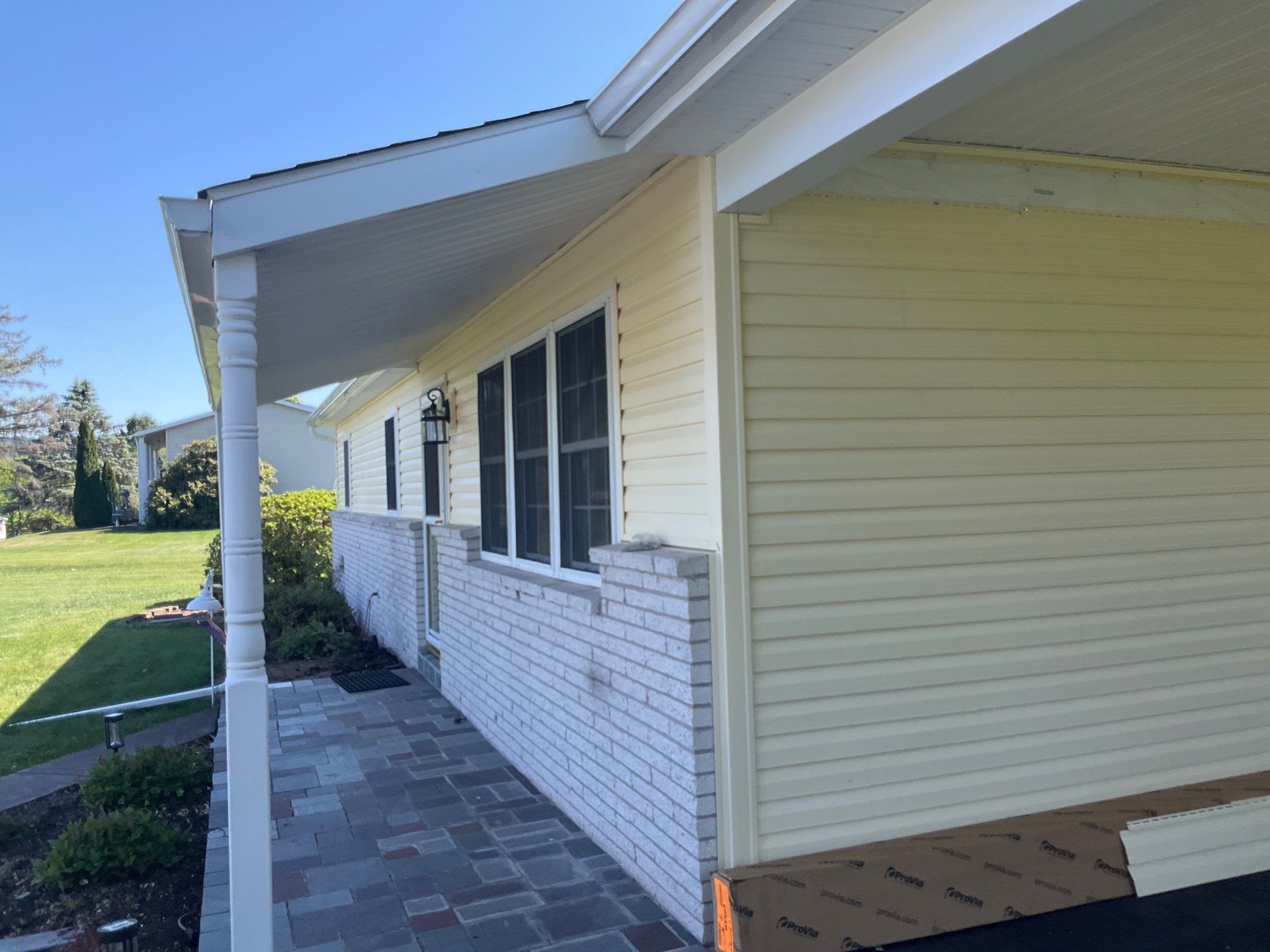 Halifax Vinyl Siding Replacement and French Door Installation by Esh Builders