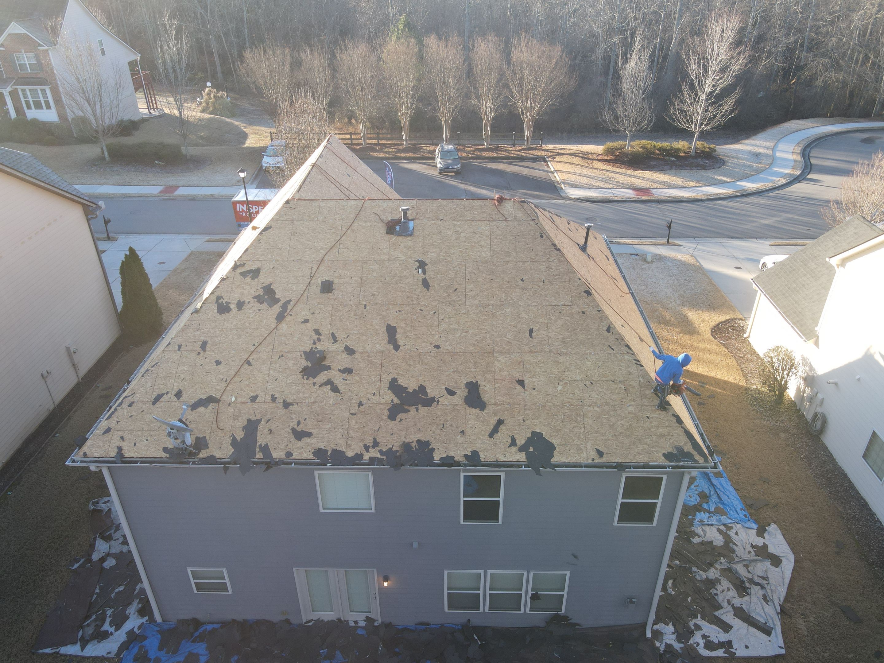 Residential Roofing Installation by Inspector Roofing and Restoration