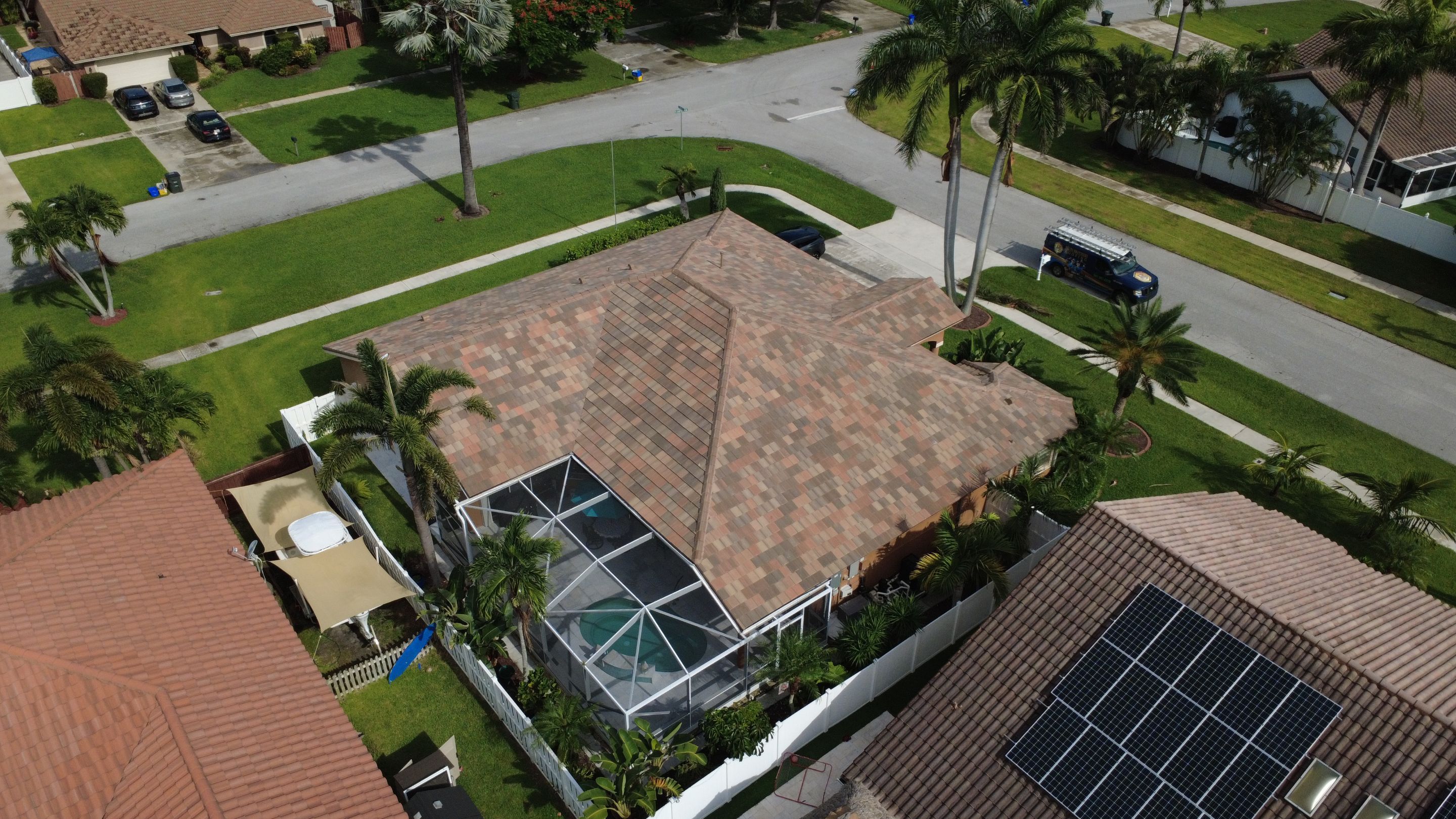 Residential Roofing Installation using Eagle Roofing Tile by BLUES BROTHERS ROOFING